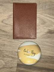 LV Brown Taiga Photo/Card & ID Holder