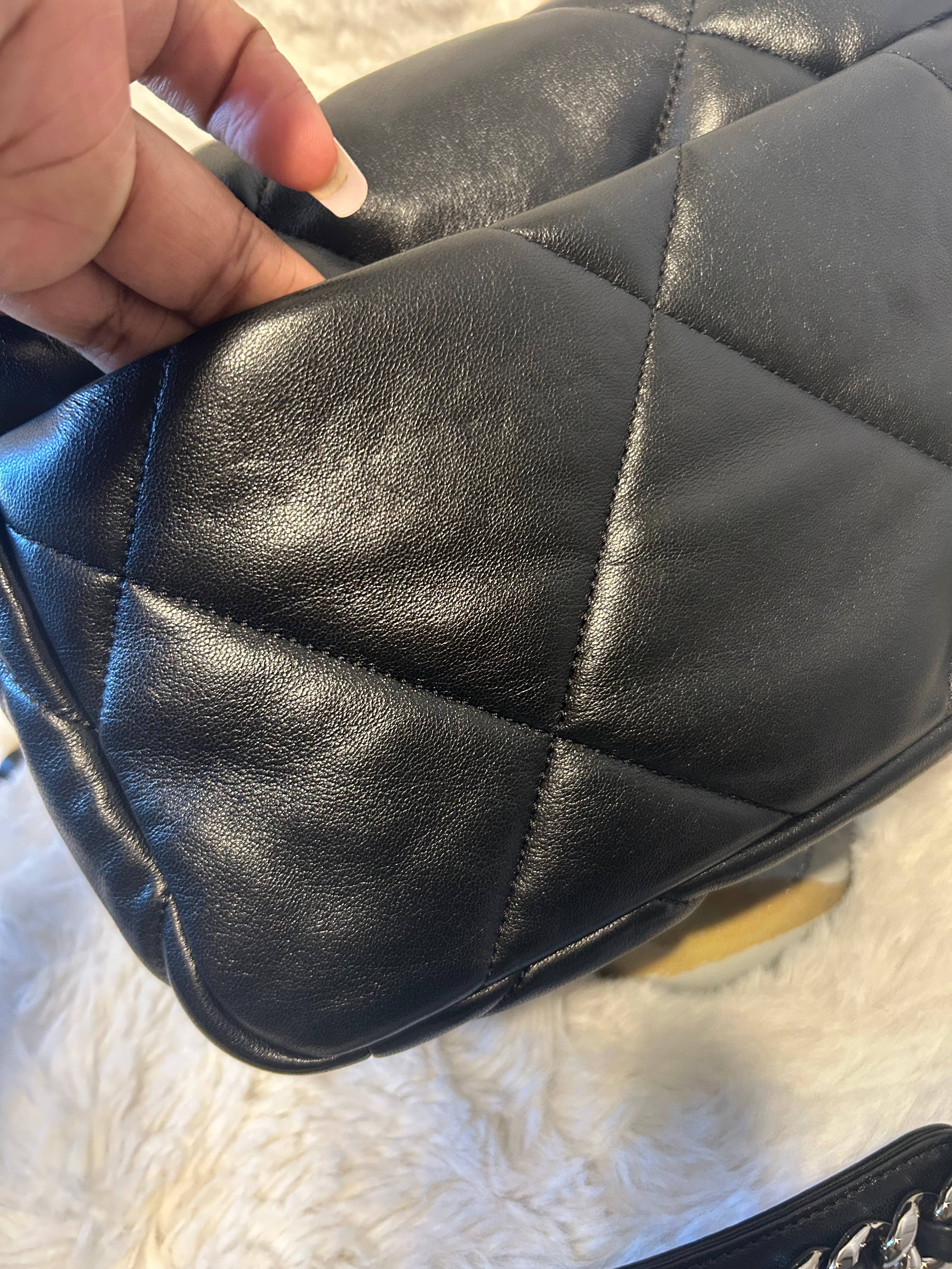 Chanel Black Lambskin 19