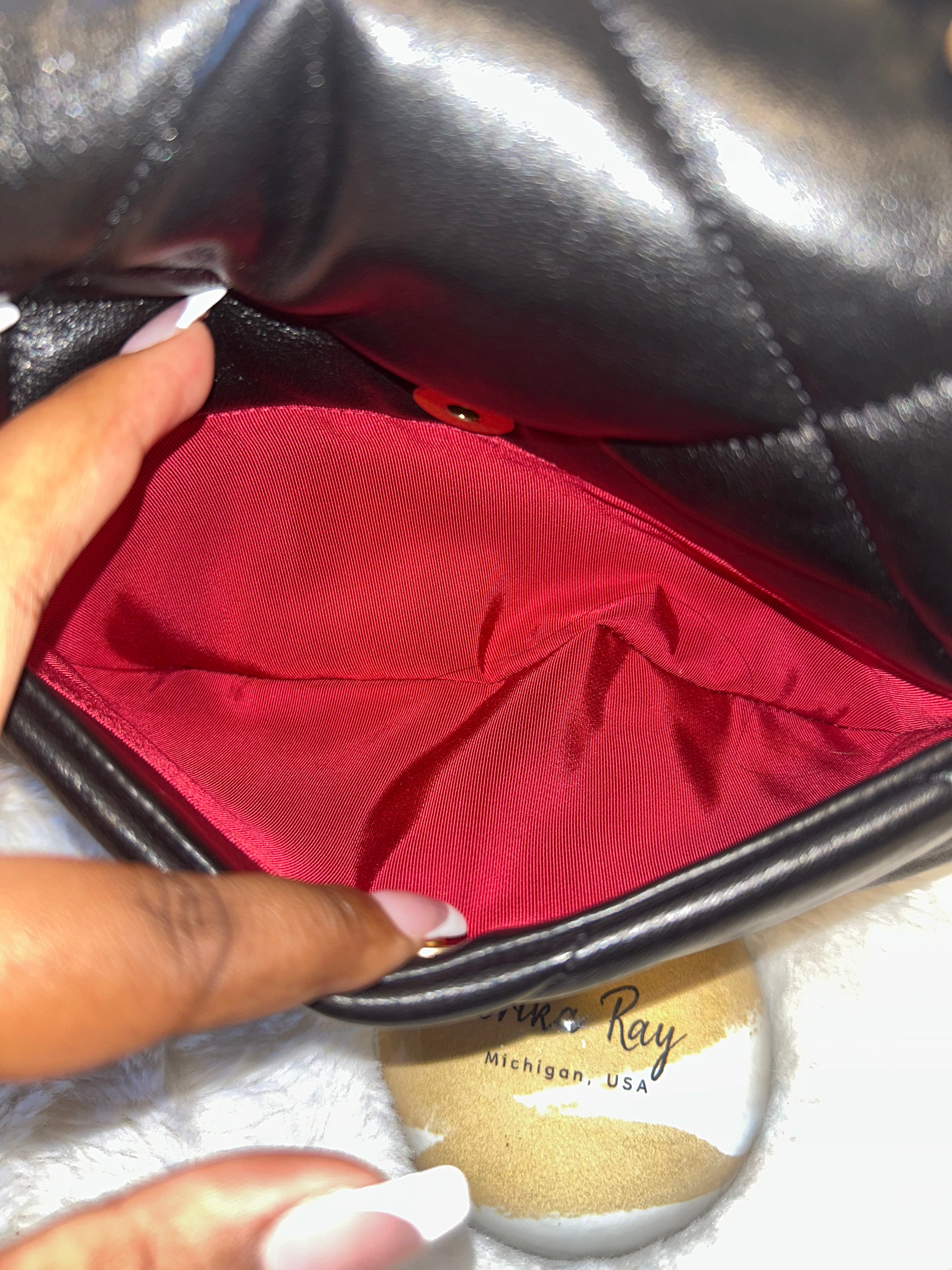Chanel Black Lambskin 19