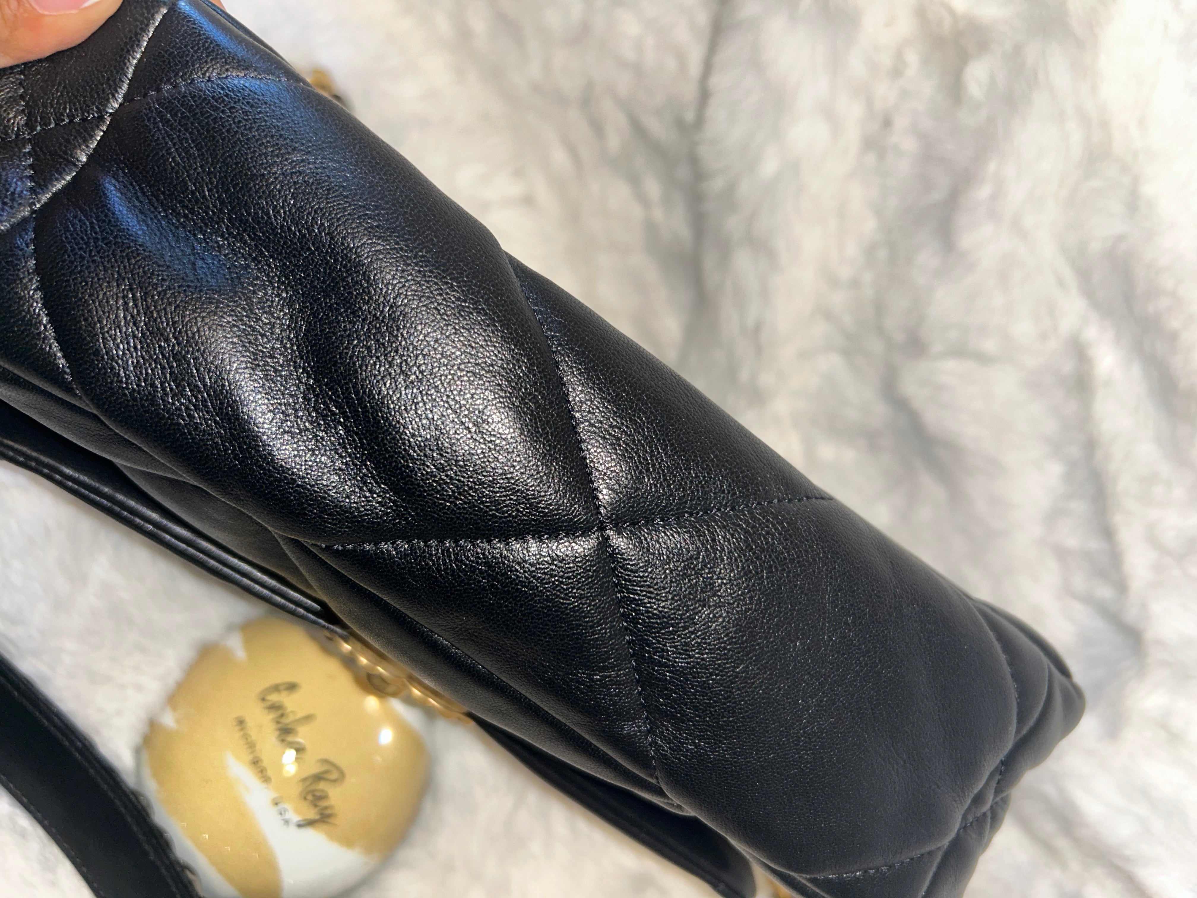 Chanel Black Lambskin 19