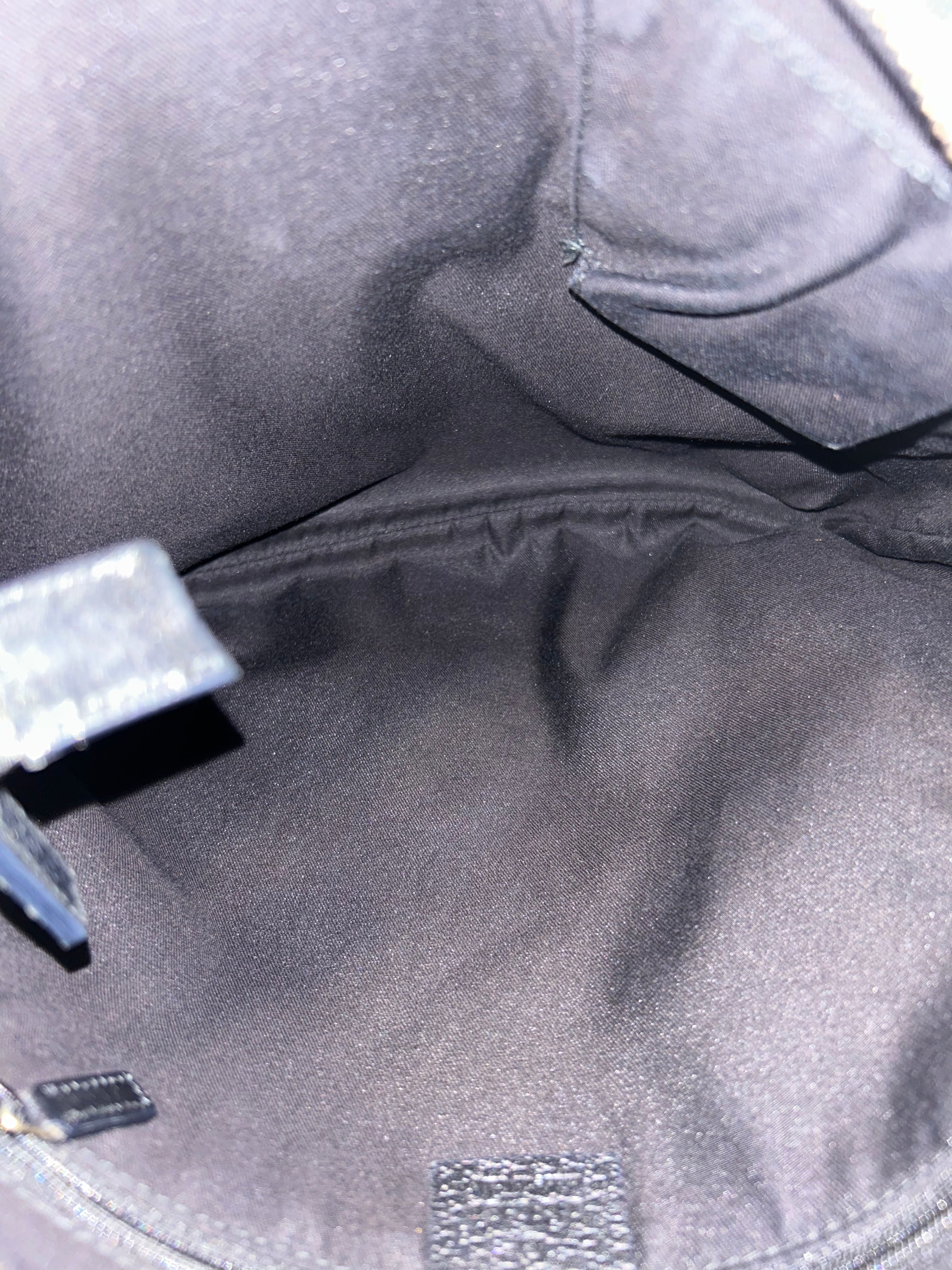 Gucci Black Canvas Messenger Bag