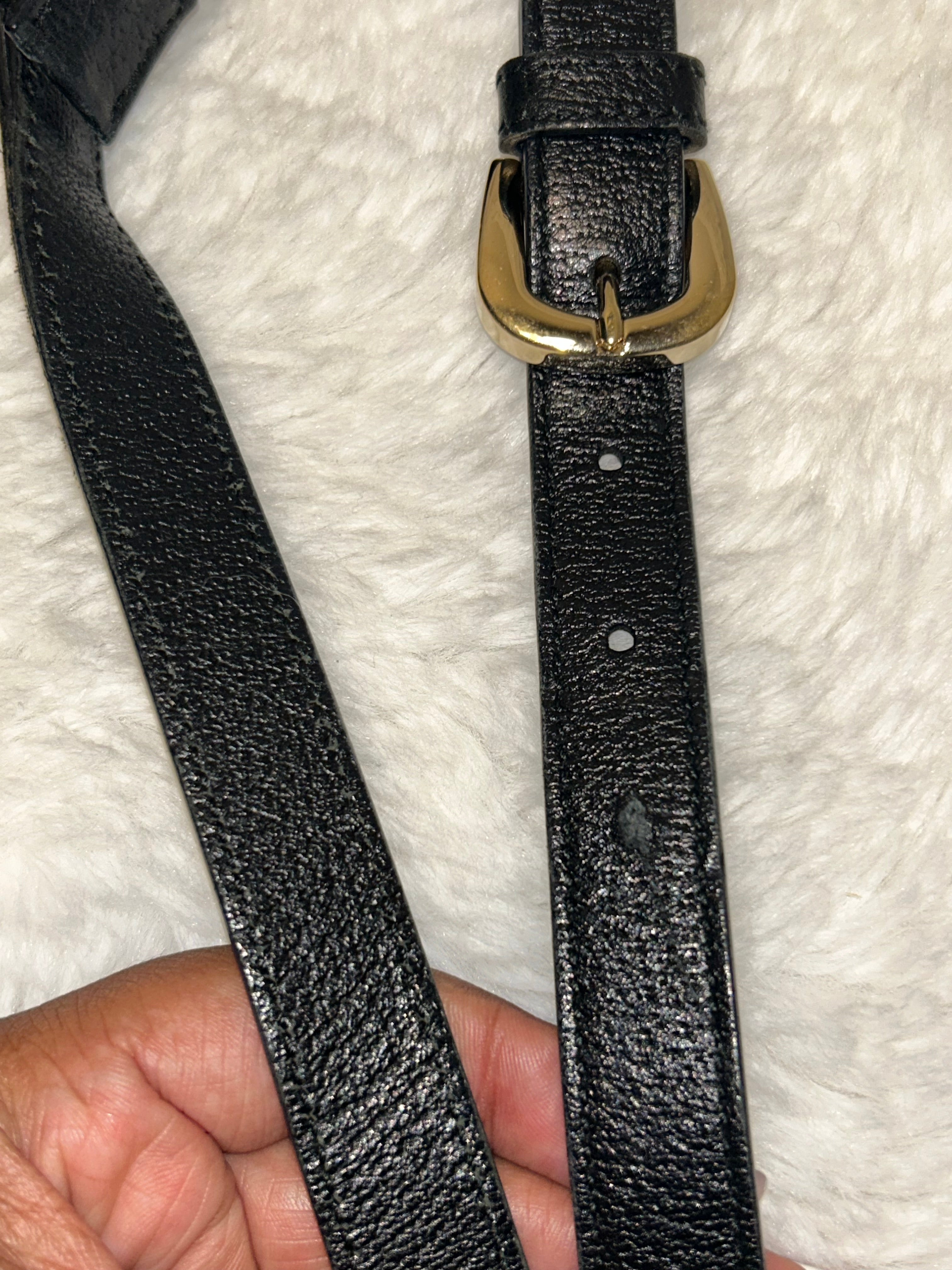 Gucci Black Canvas Messenger Bag