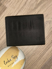 Prada Nylon Black Trifold Wallet