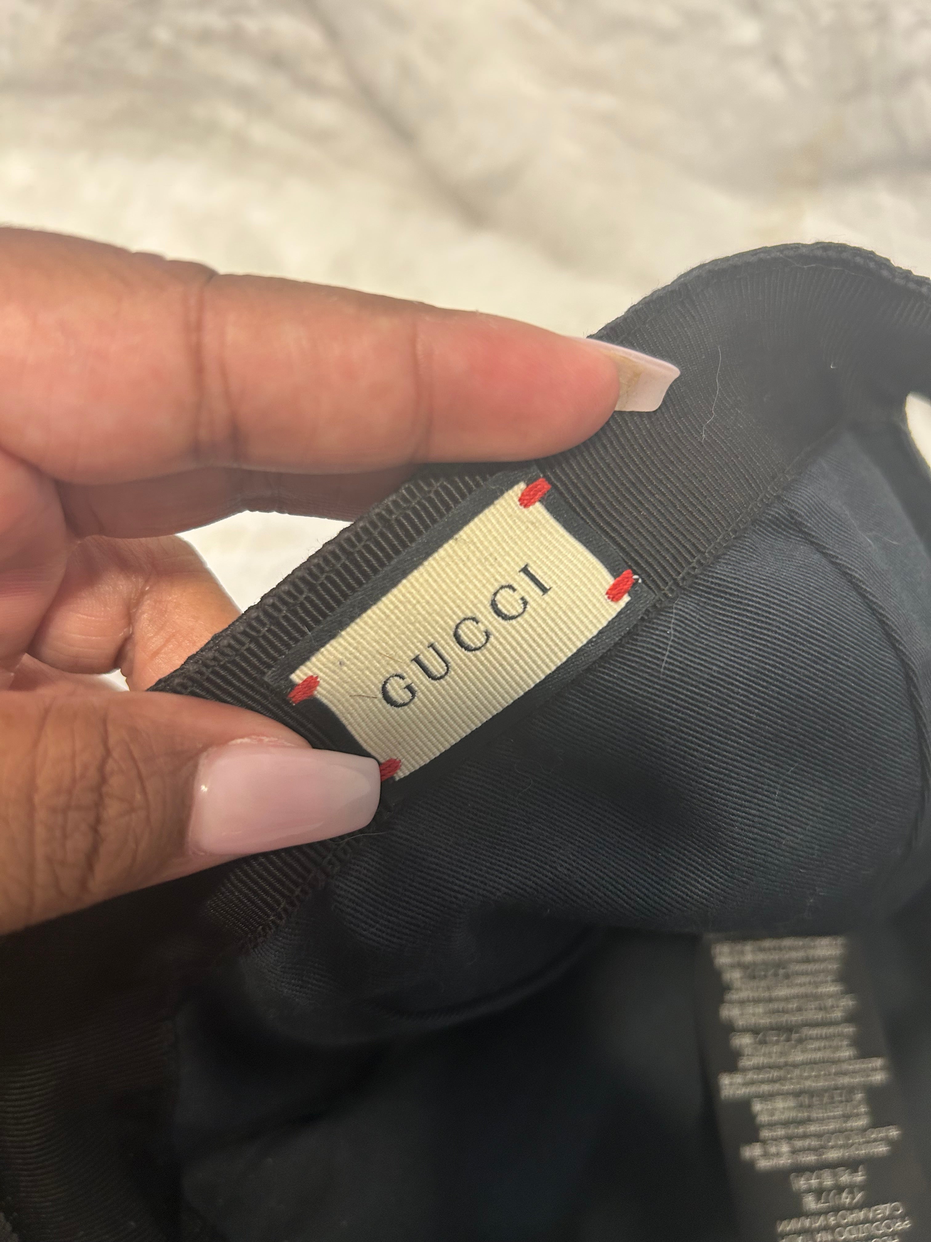 Gucci Black Baseball Cap
