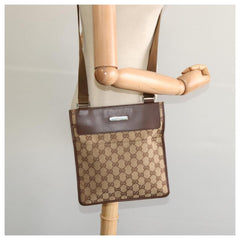 Gucci GG Canvas Messenger Bag