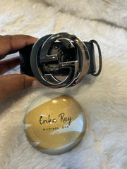 Gucci Guccissima Leather Belt