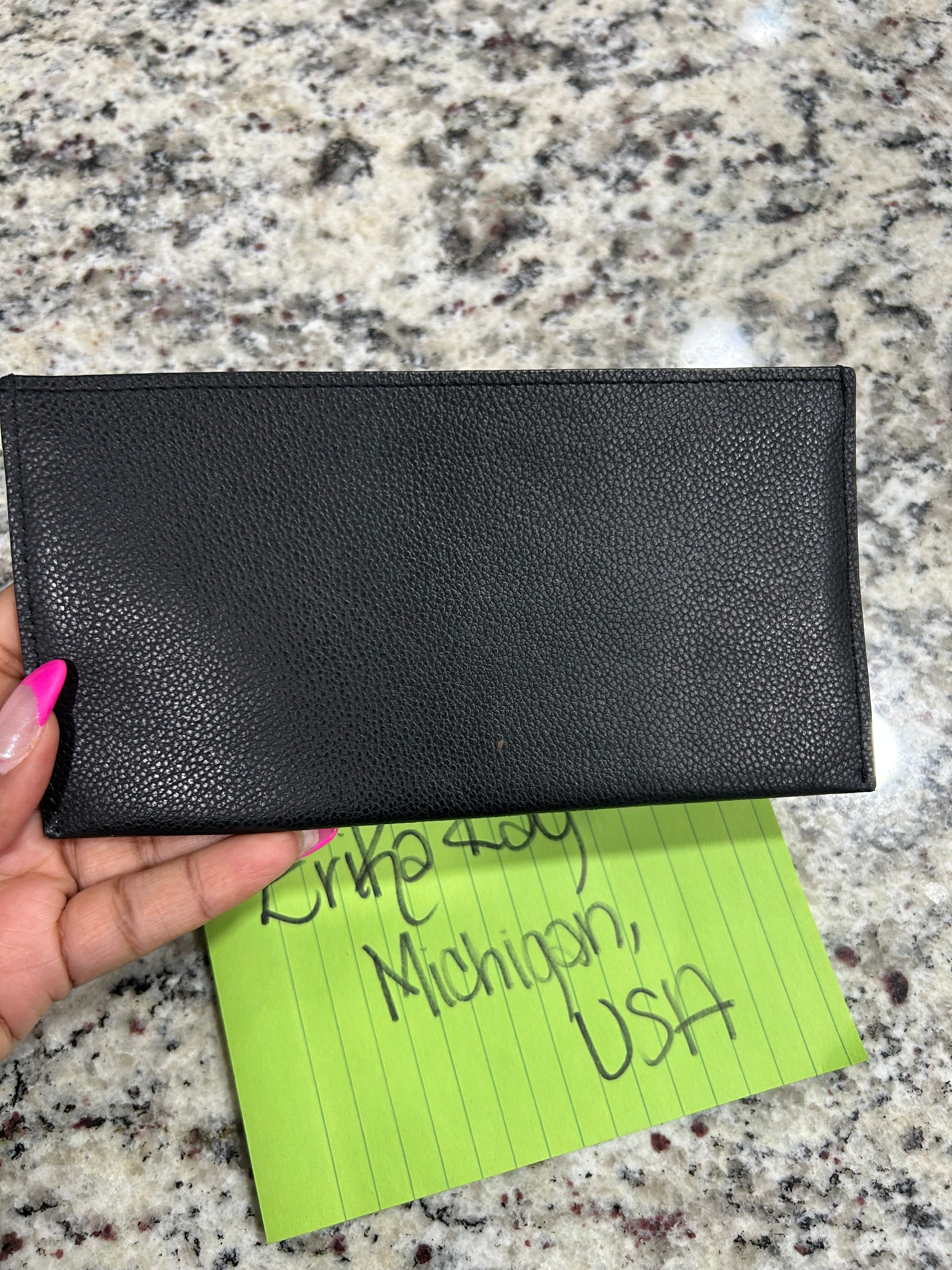LV Black Felicie Cardholder Insert