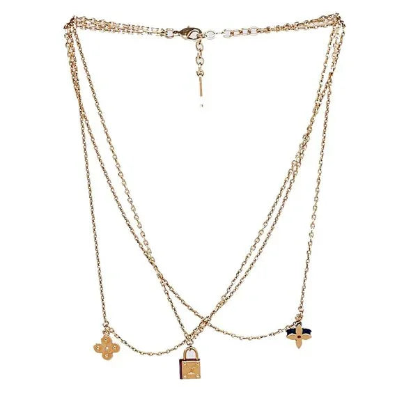 LV Sweet Charms Tiered Necklace