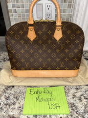 LV Monogram Alma PM