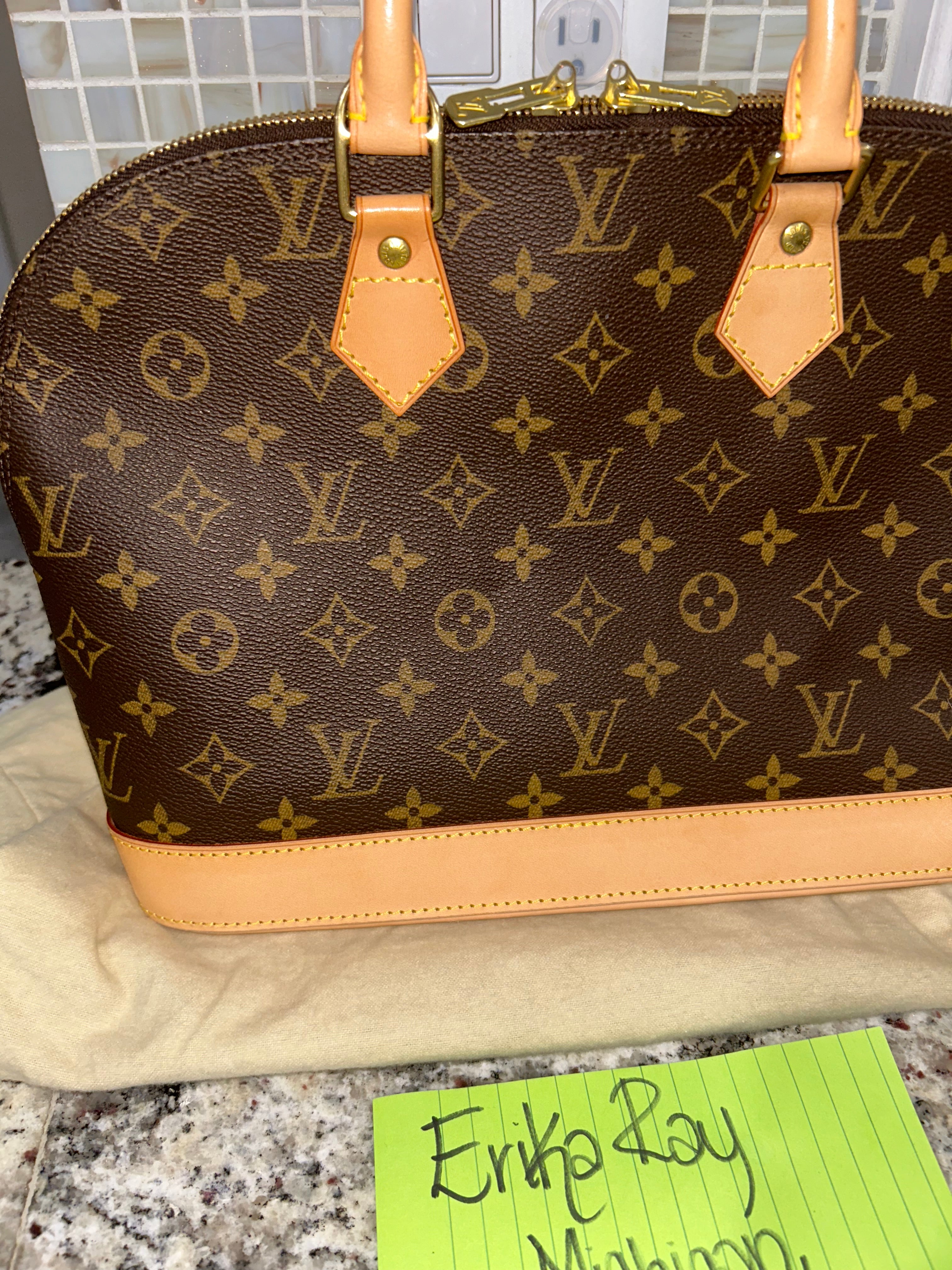 LV Monogram Alma PM