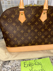 LV Monogram Alma PM