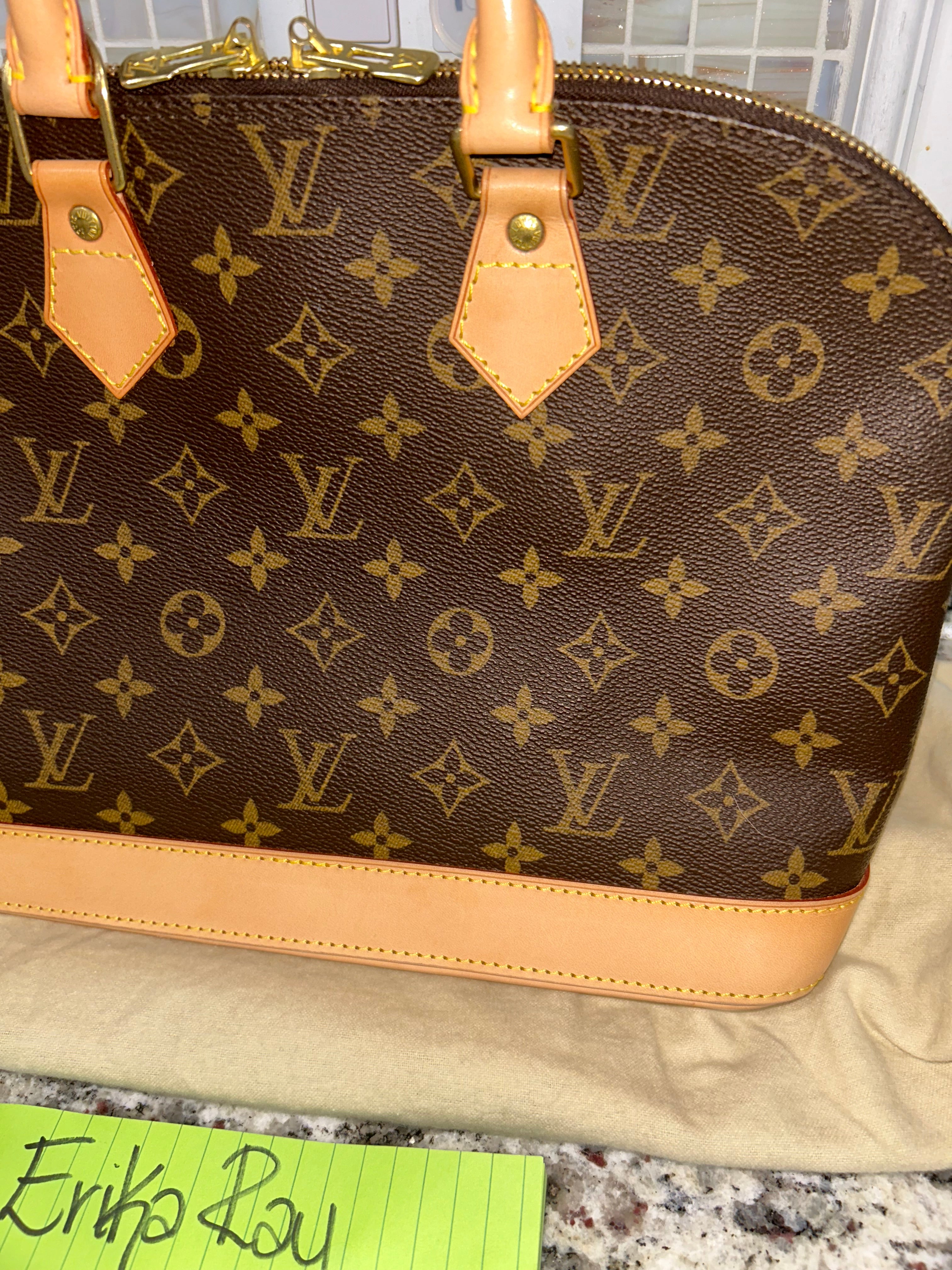 LV Monogram Alma PM