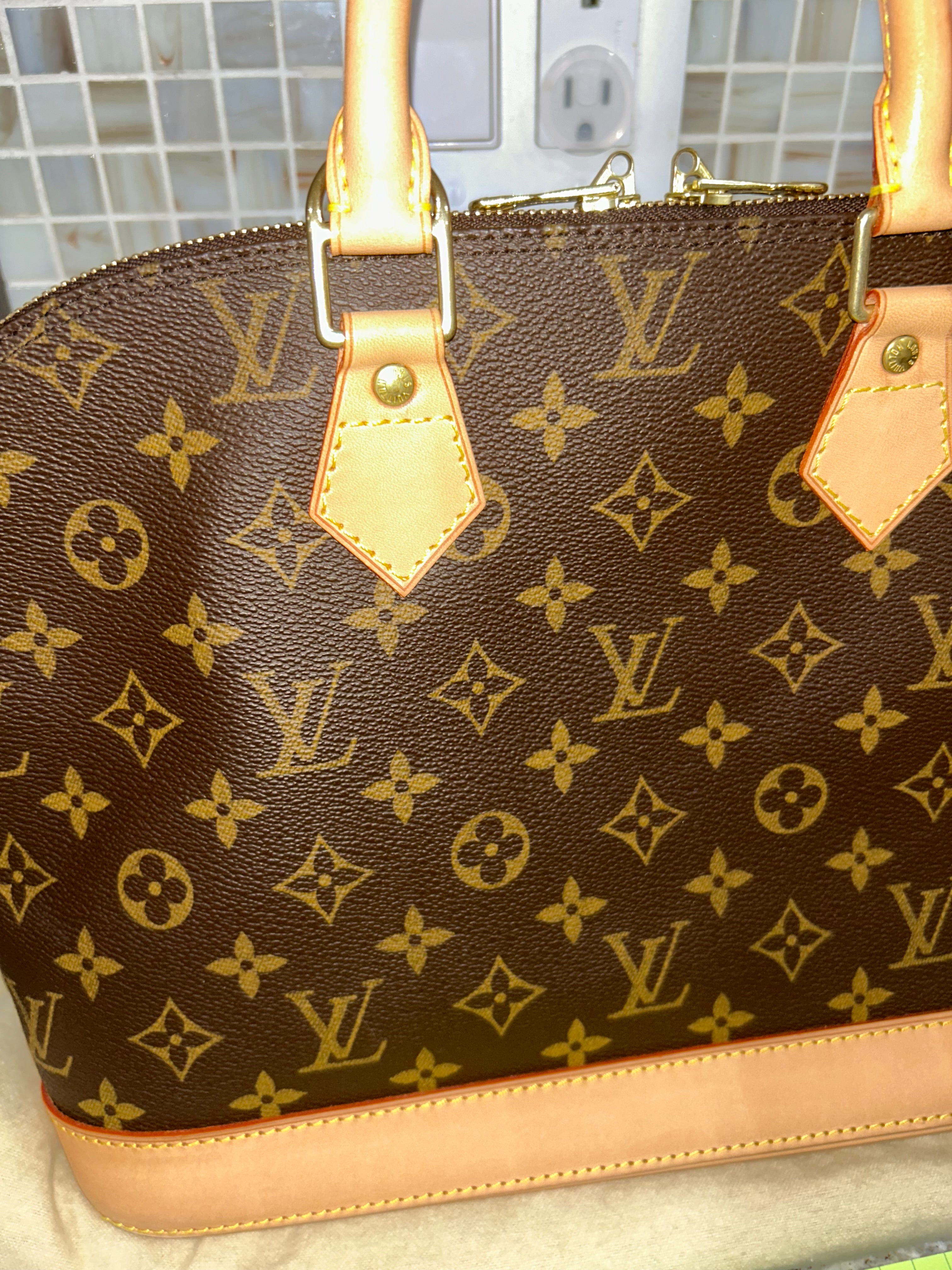 LV Monogram Alma PM
