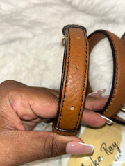 MCM Cognac Strap