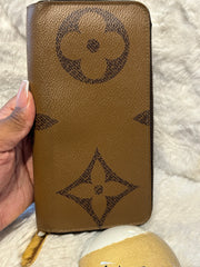 LV Reverse Mono Zippy Wallet