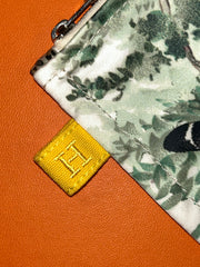 Hermes Multicolor Clutch Bag