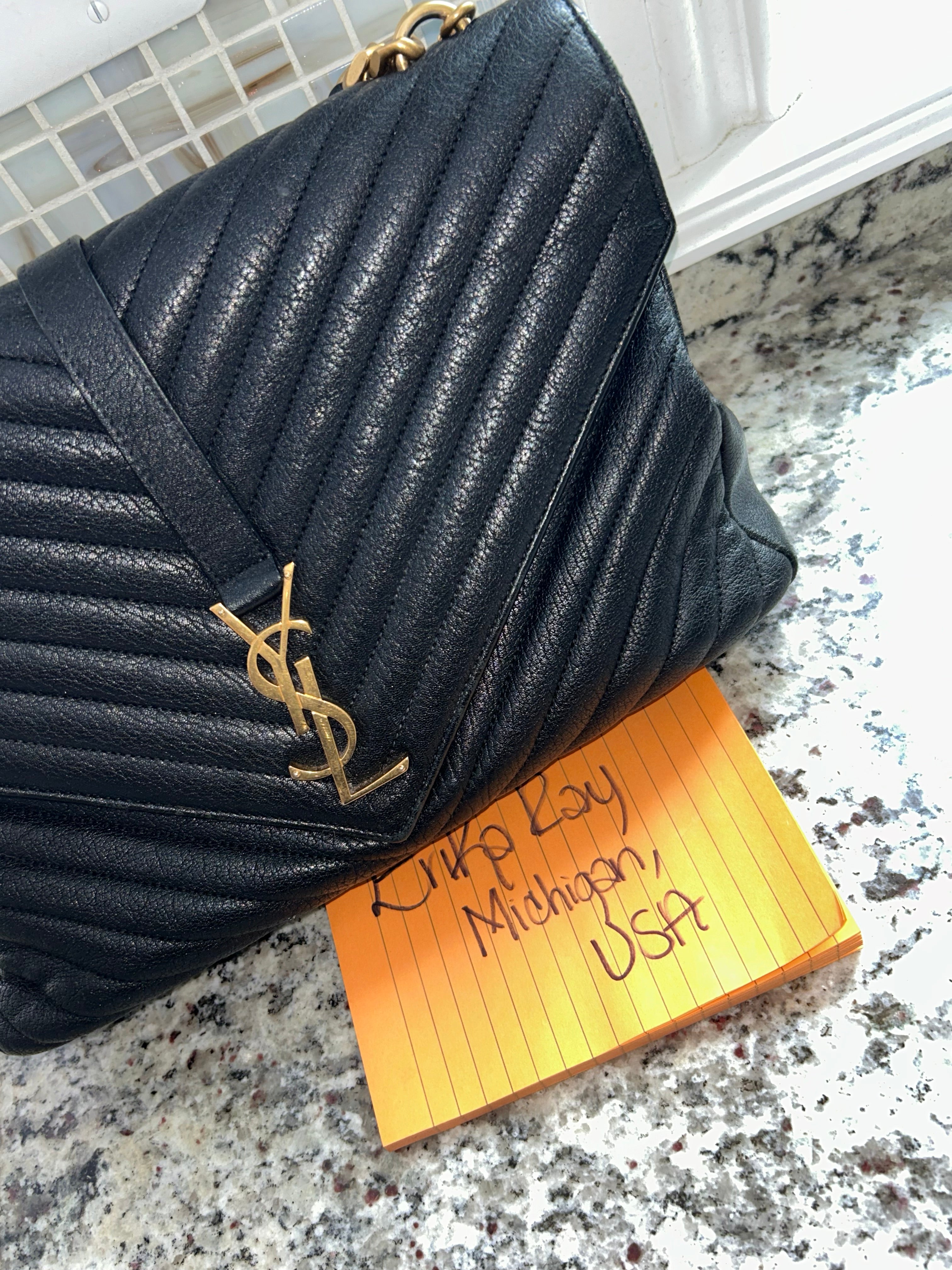 YSL Large College Bag