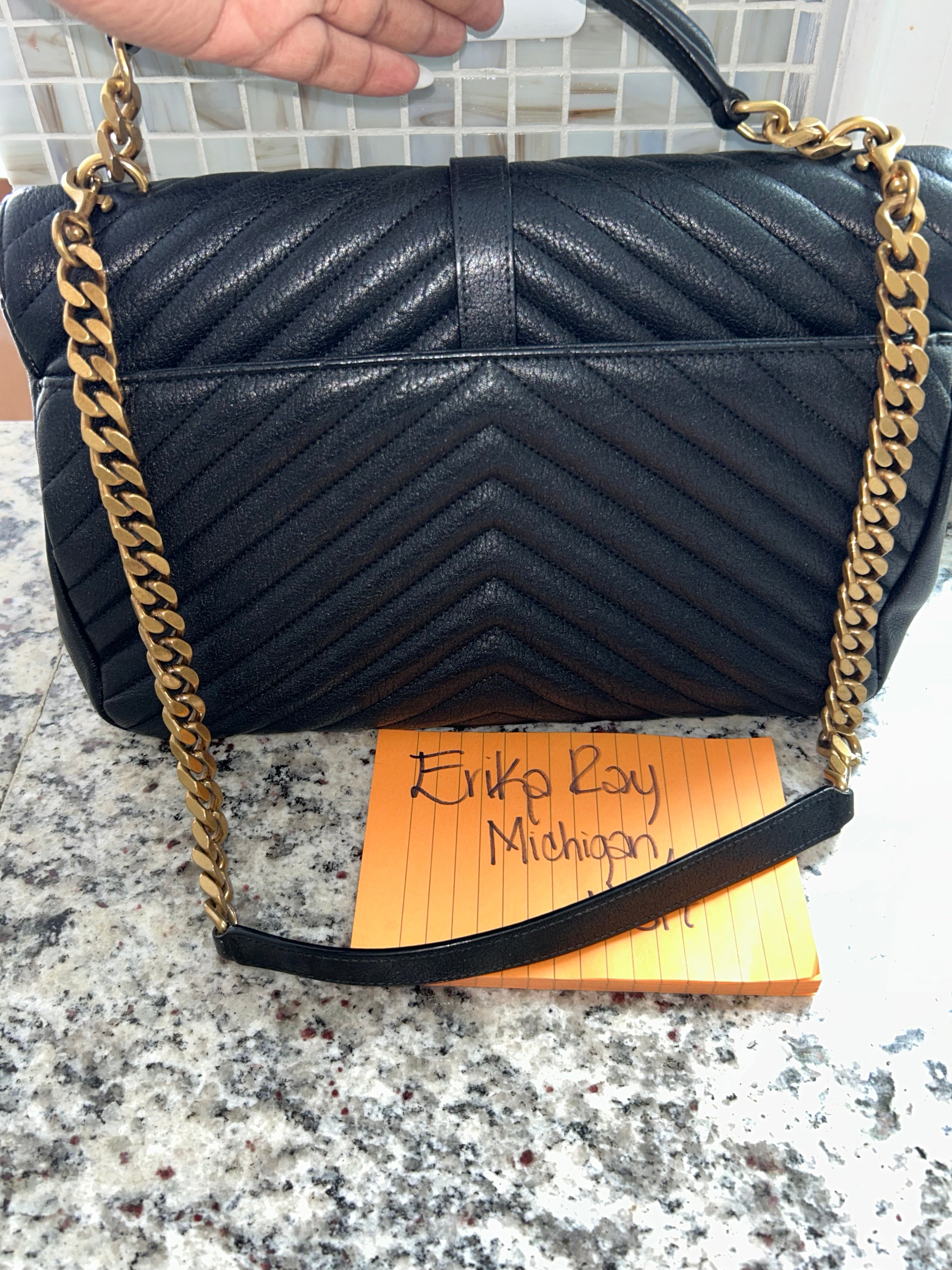 YSL Large College Bag