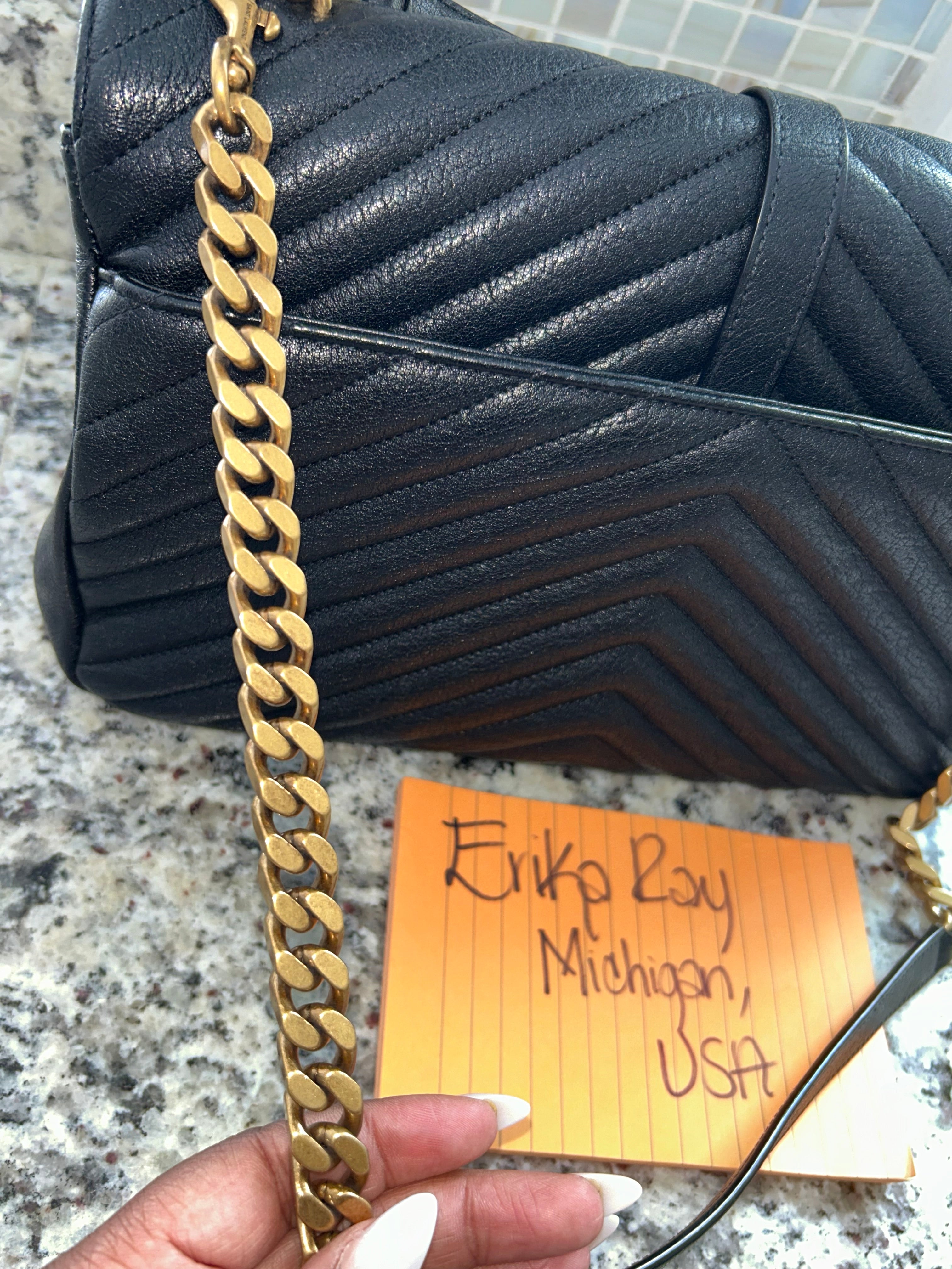 YSL Large College Bag