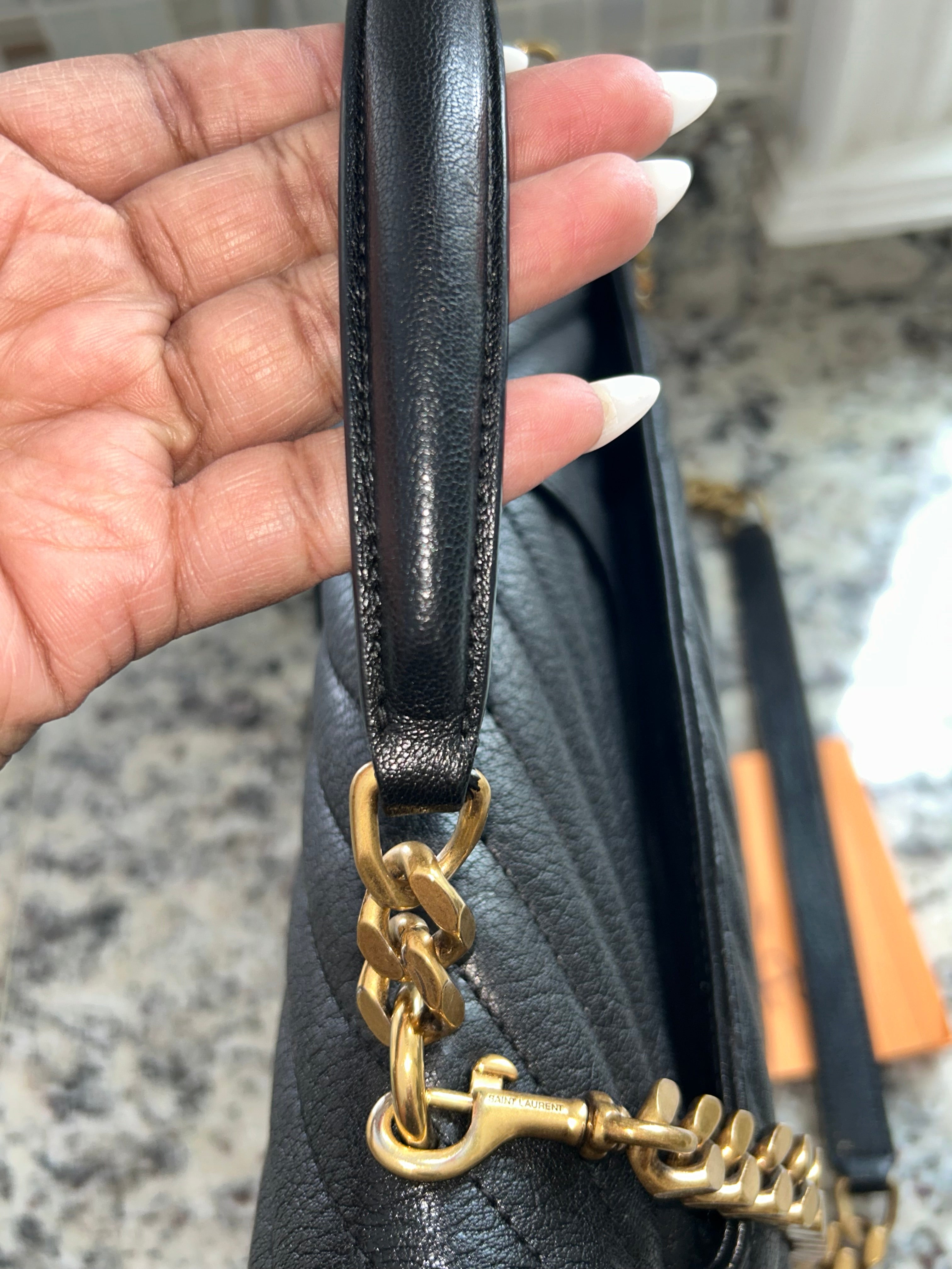 YSL Large College Bag