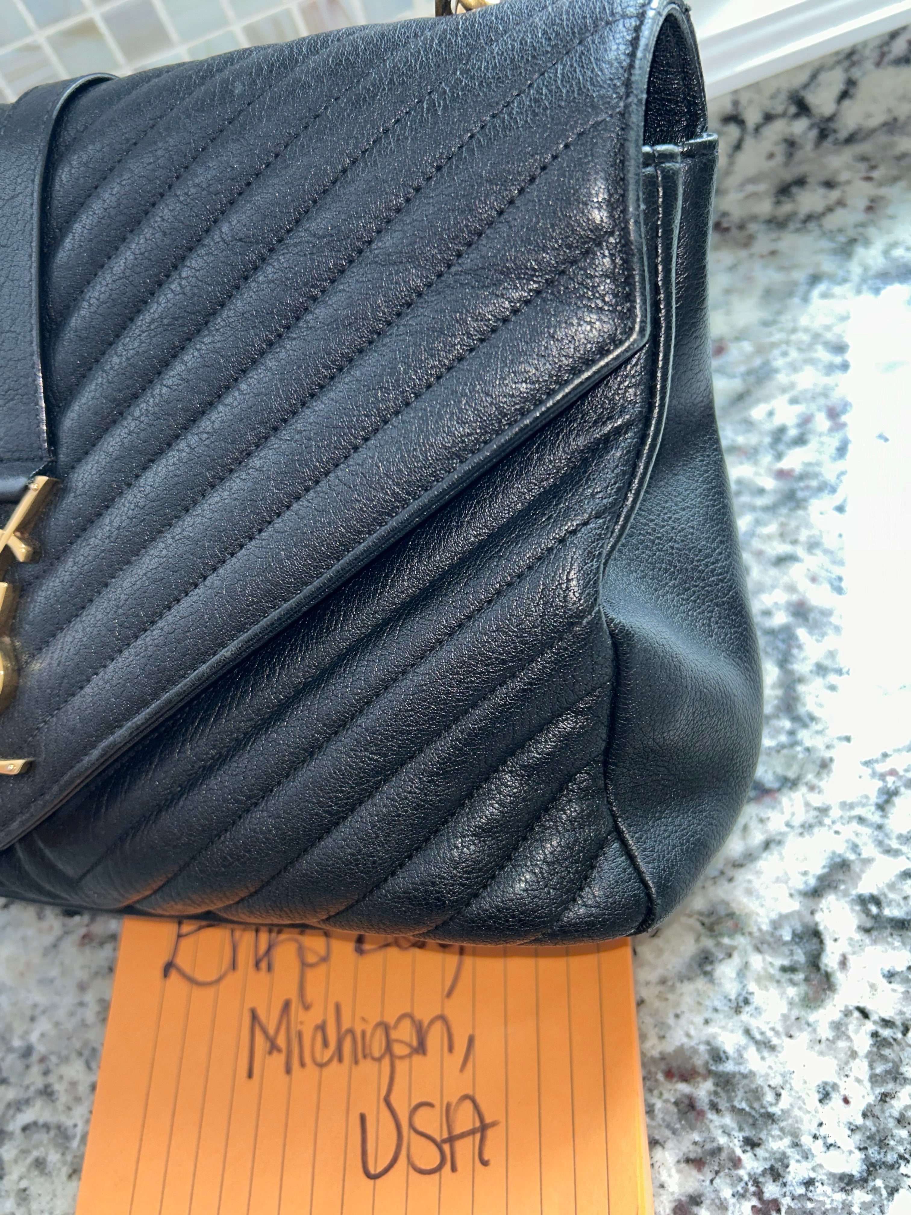 YSL Large College Bag