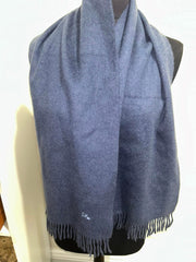 Burberry Blue Cashmere Scarf