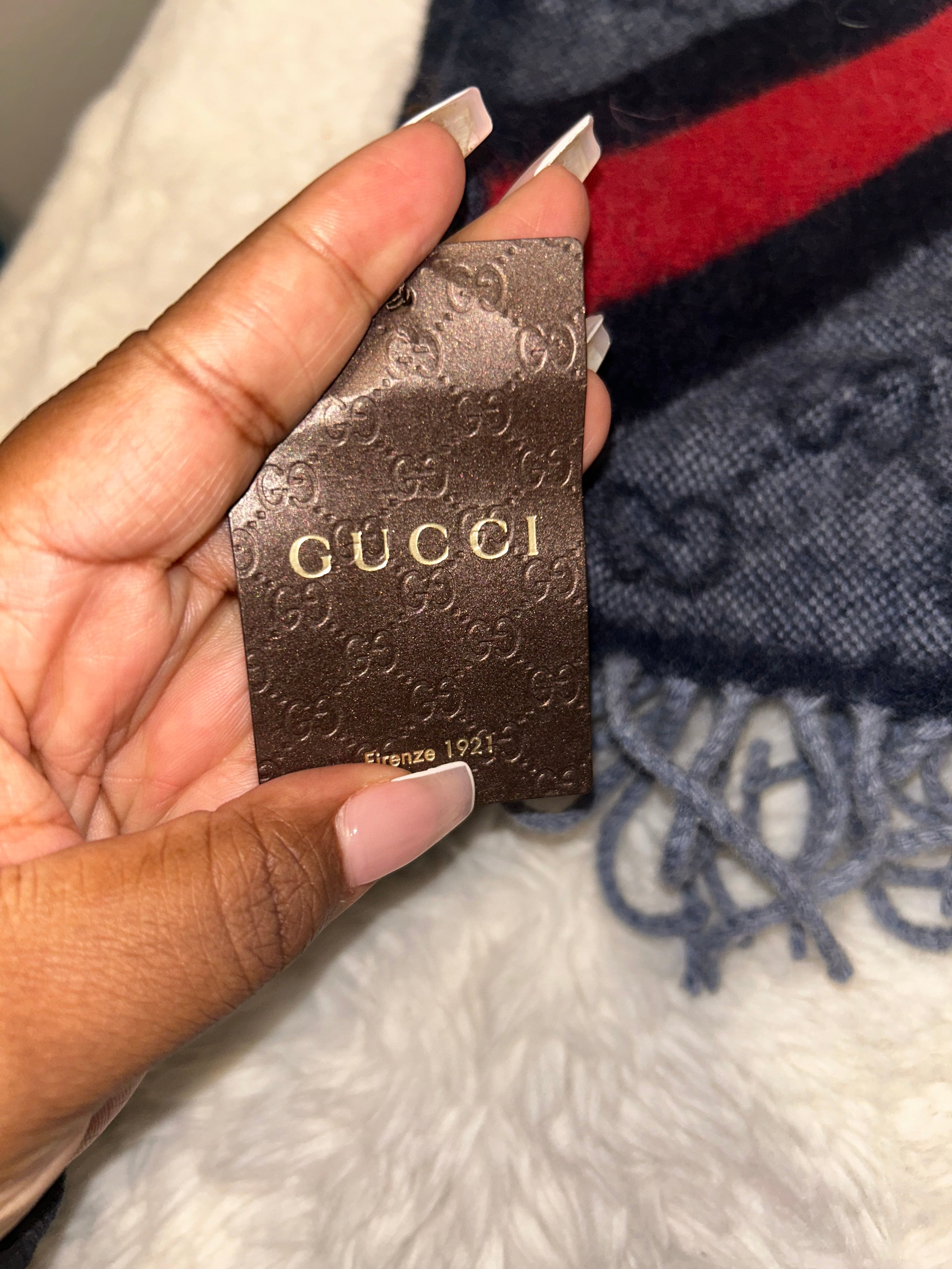 Gucci GG Supreme Nikky Scarf