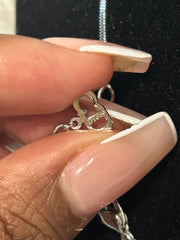 Dior Pink Troutter Necklace & Earrings