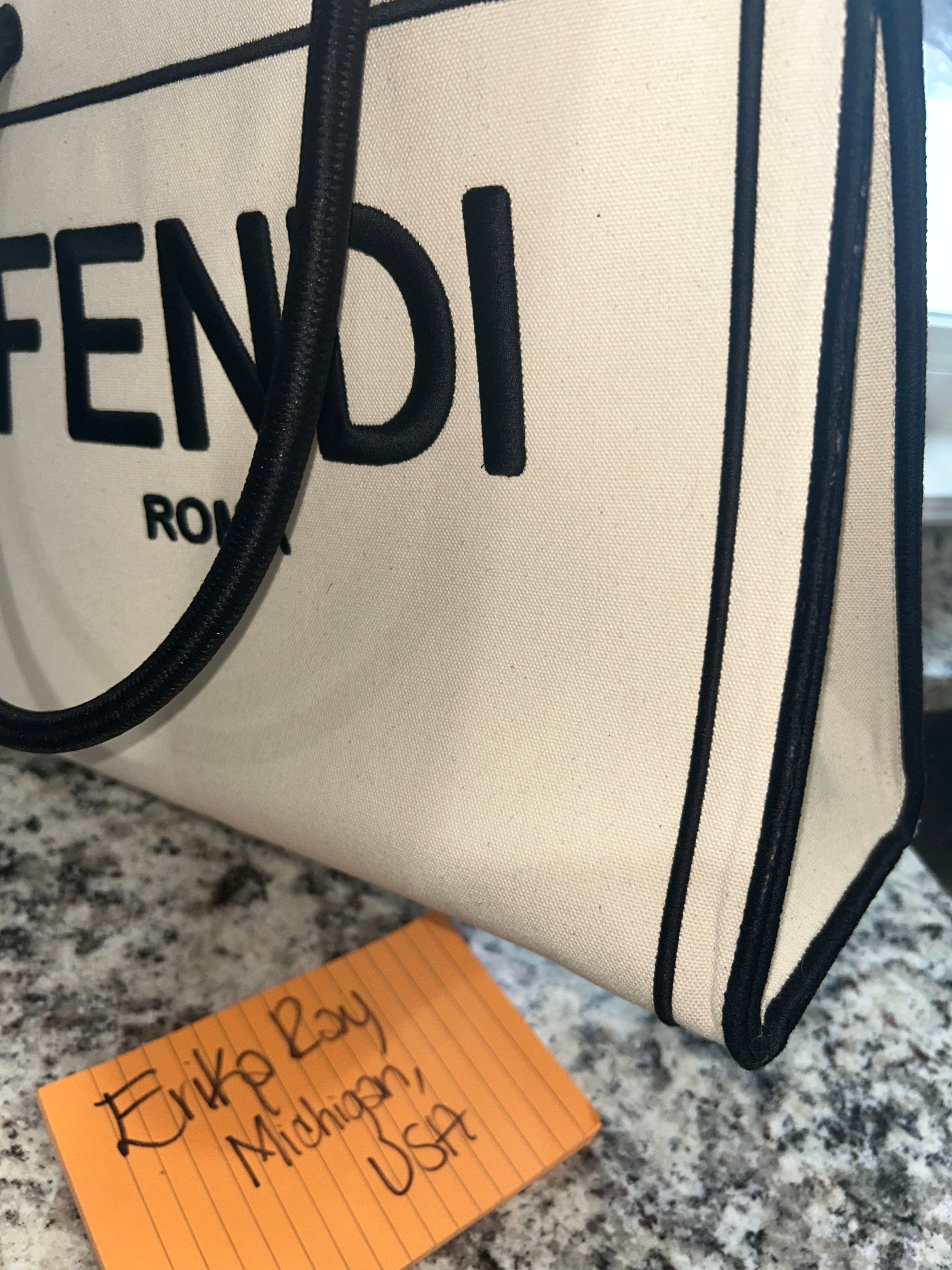 Fendi Roma Shopper Tote