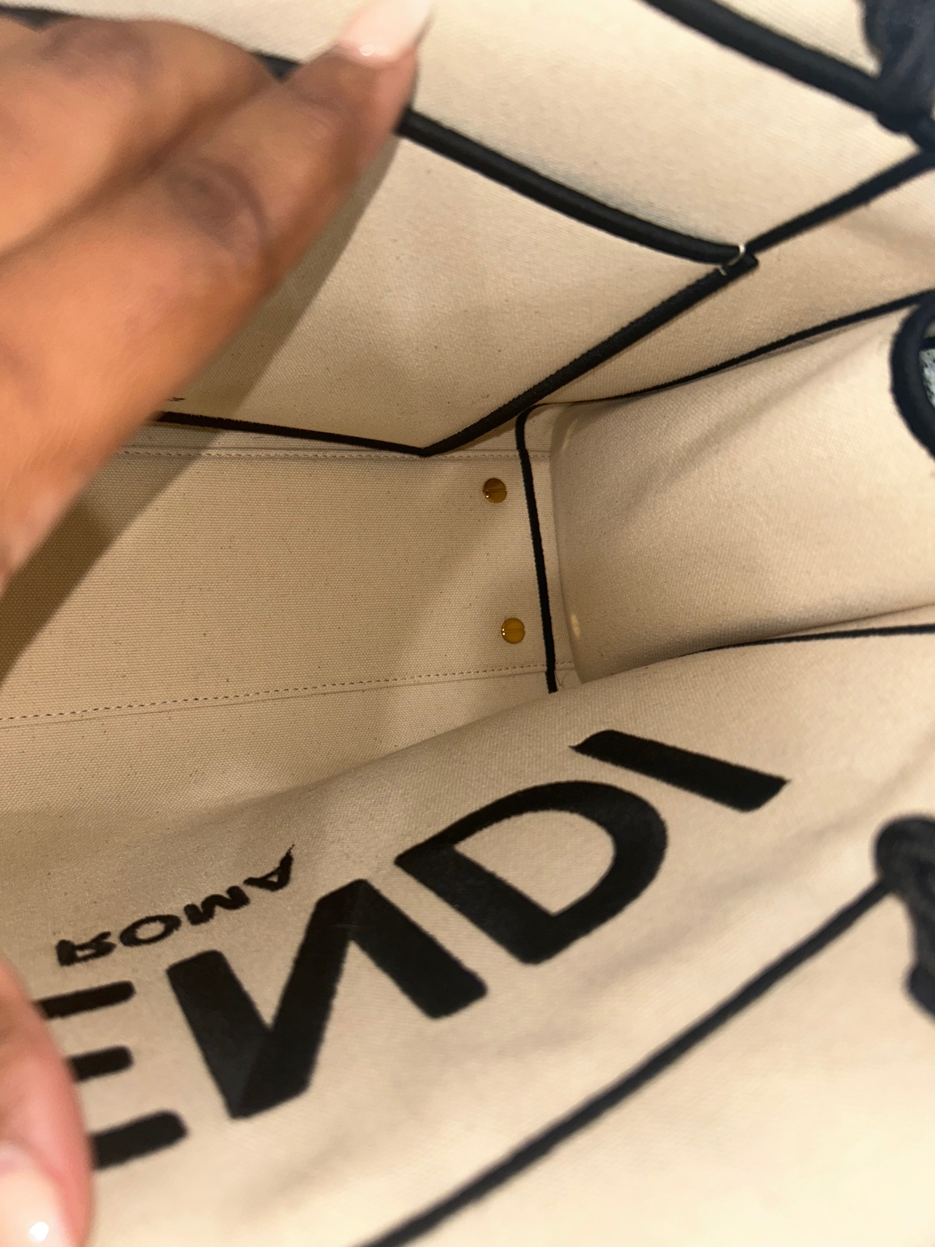 Fendi Roma Shopper Tote