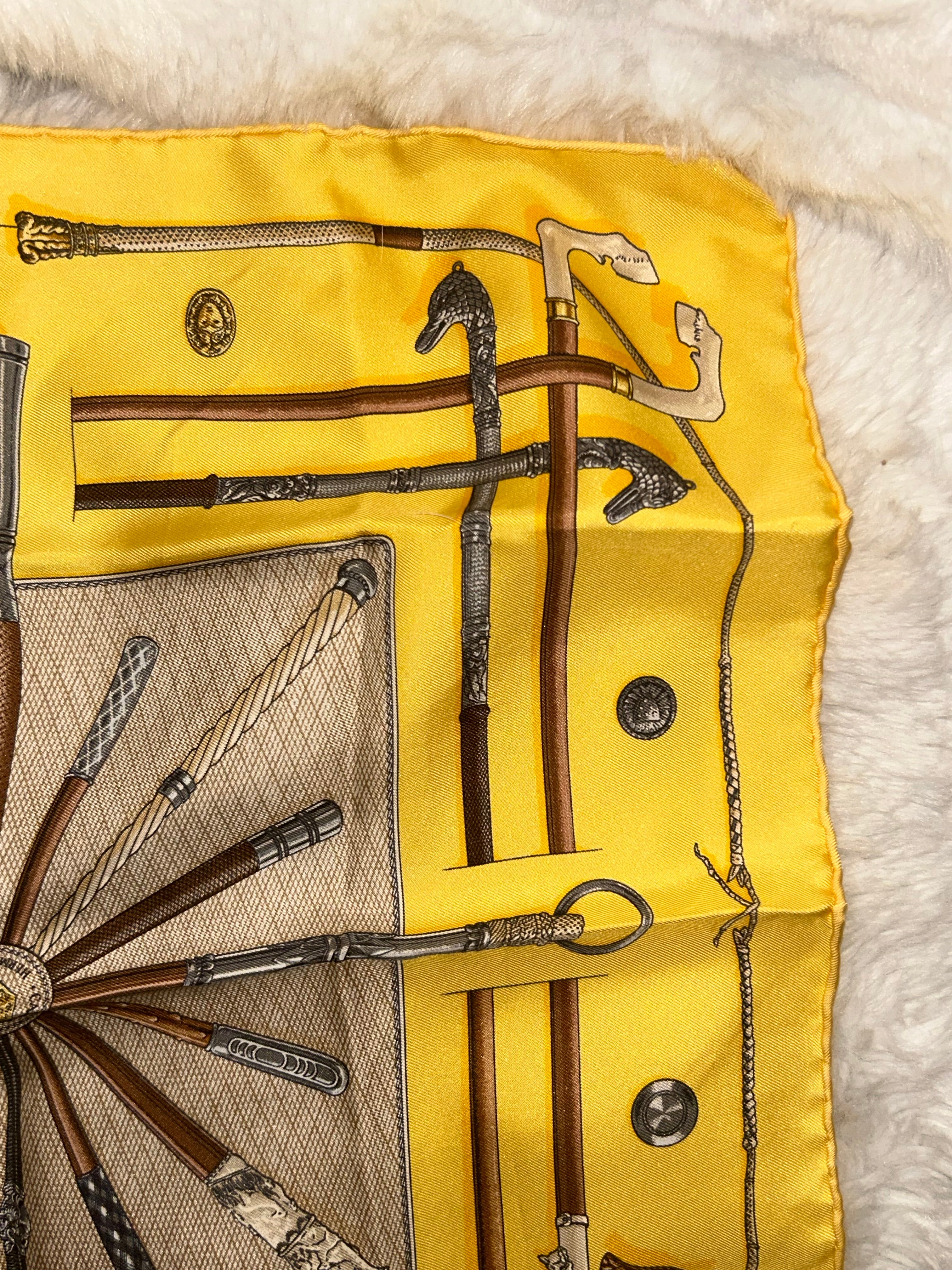 Hermes La Nature Silk Scarf