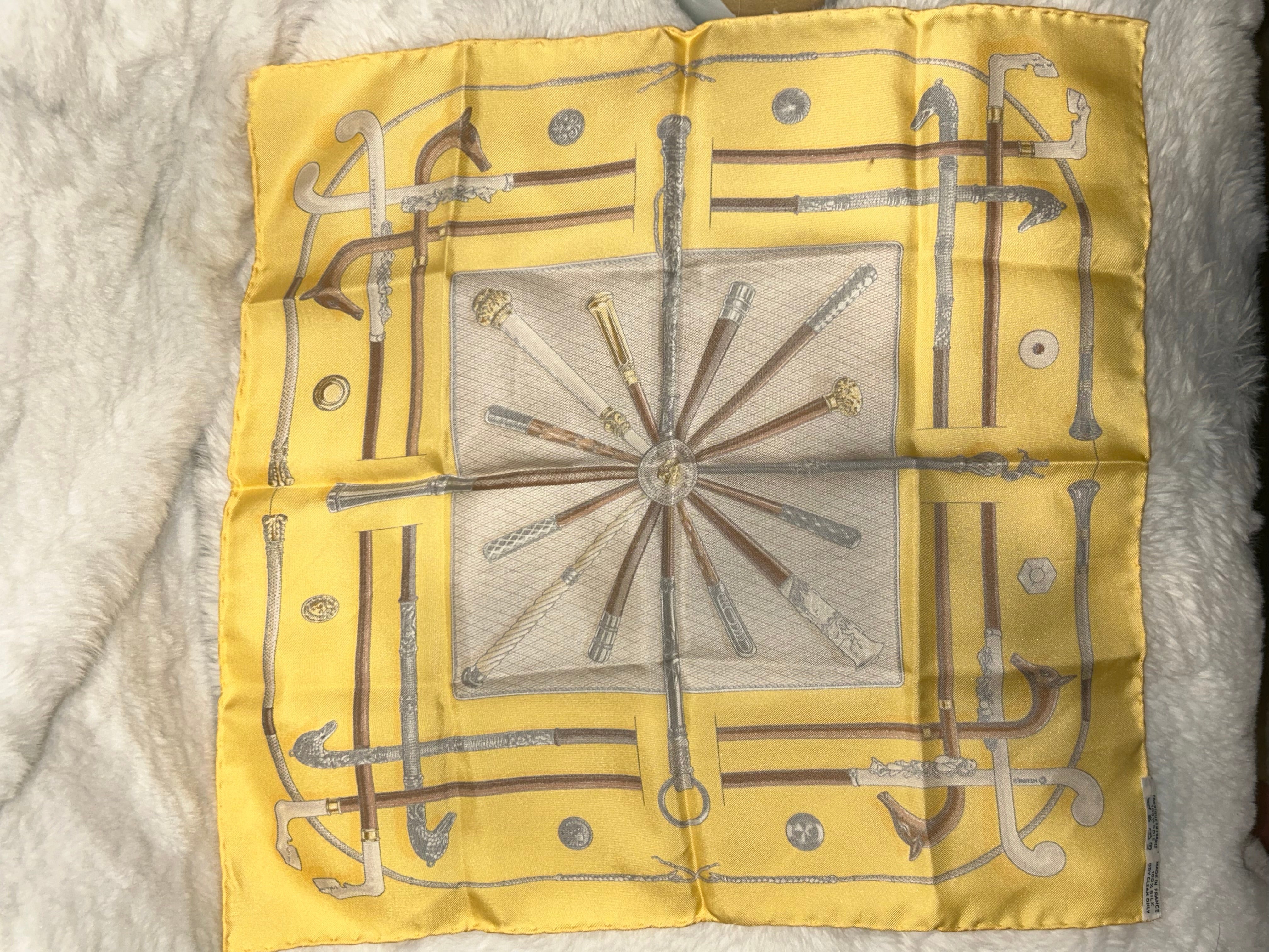 Hermes La Nature Silk Scarf