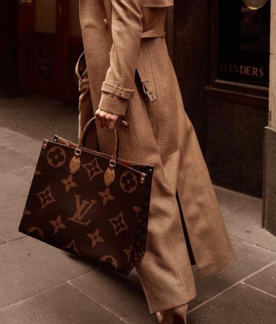 LV Reverse Monogram On The Go GM Tote