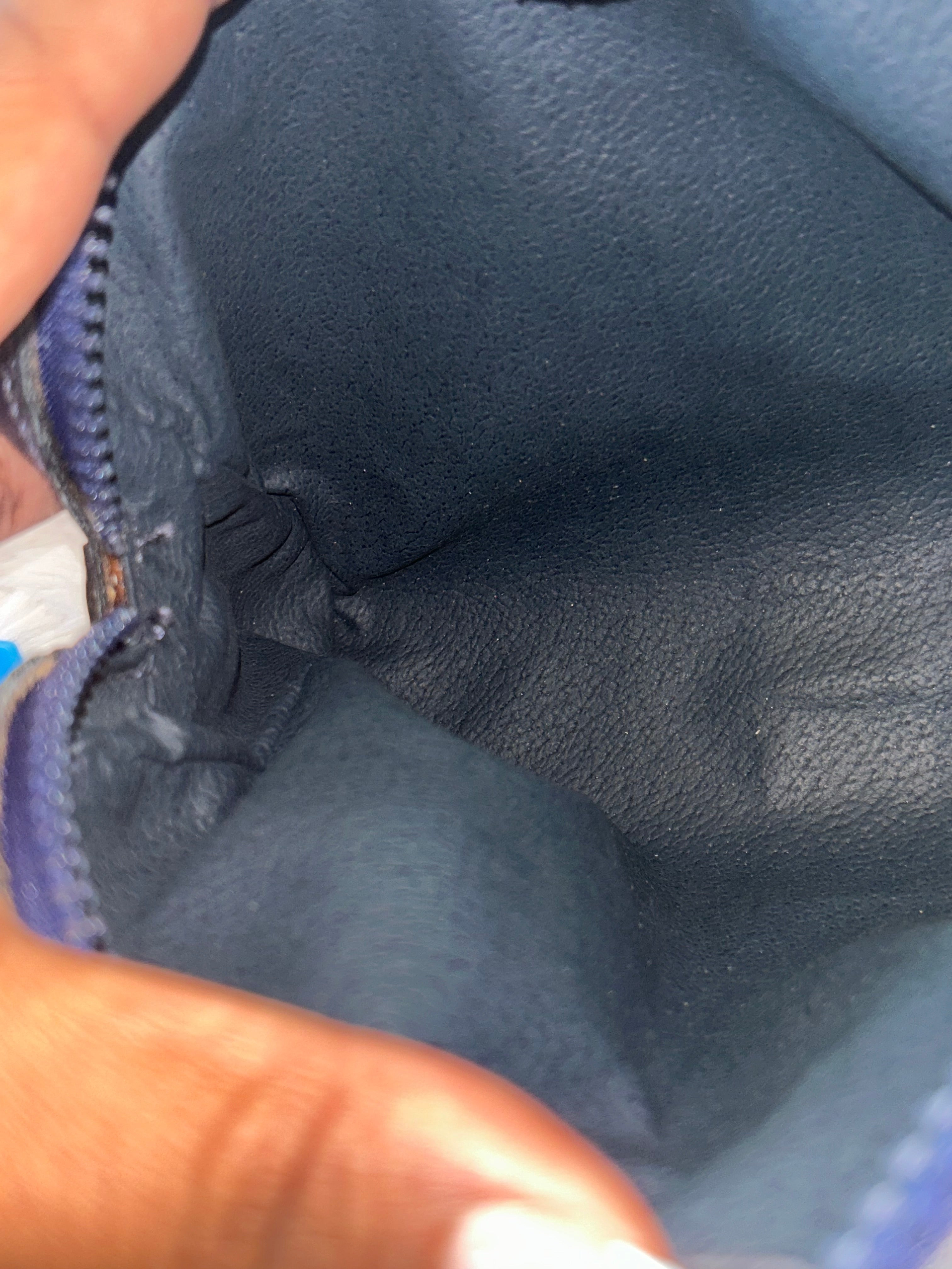 Gucci GG Navy Supreme Clutch