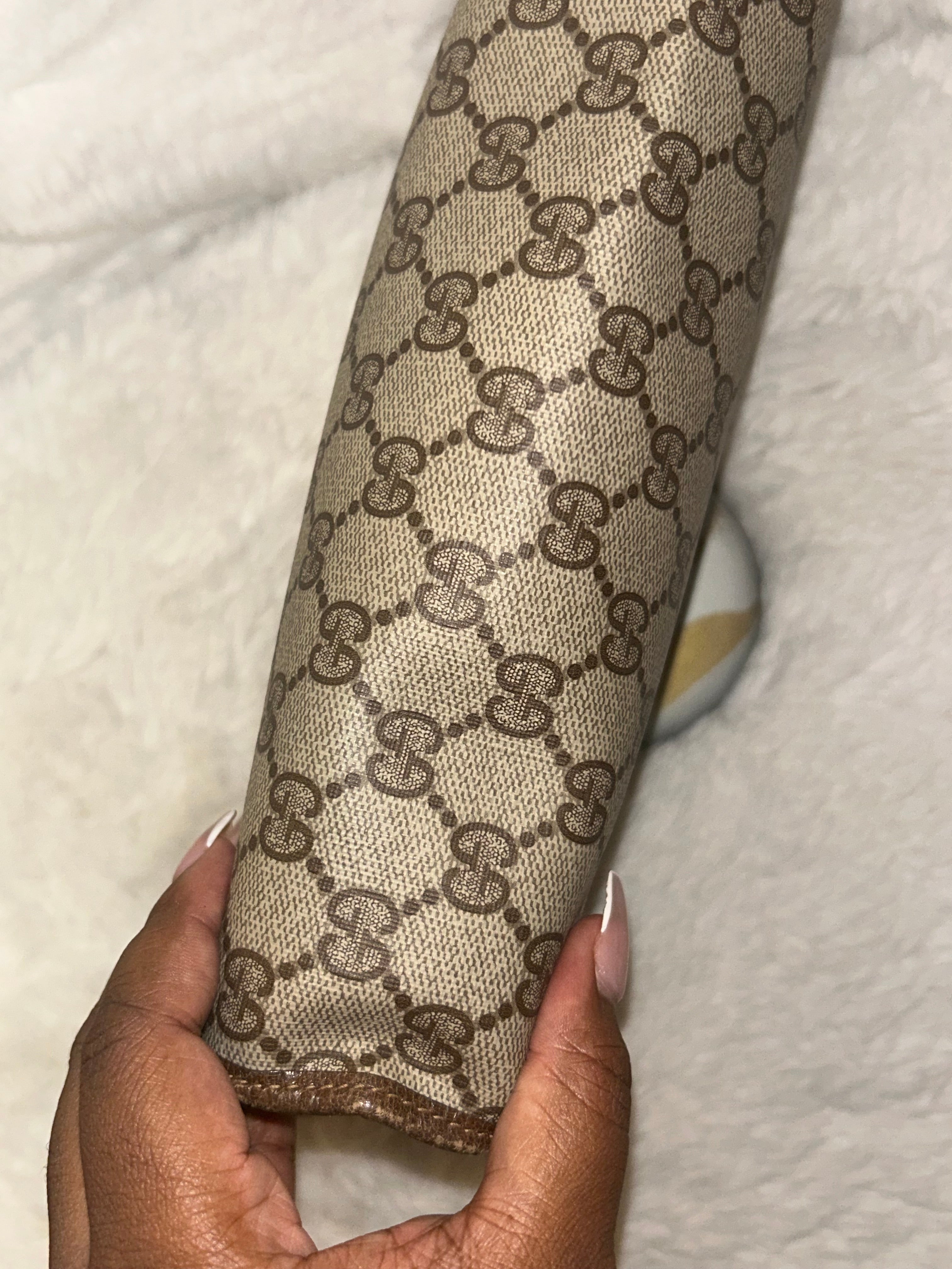 Gucci Vintage GG Canvas Clutch