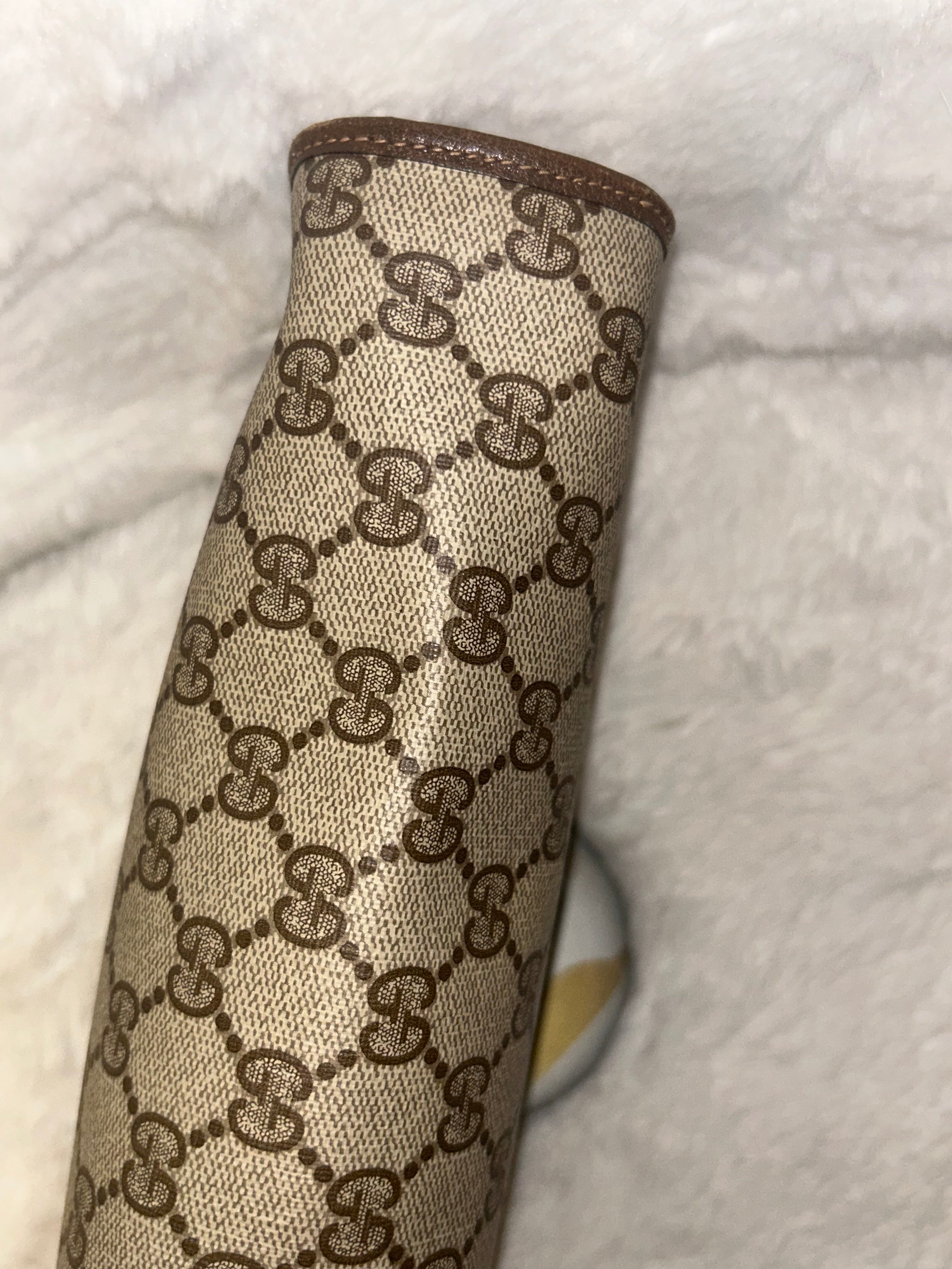 Gucci Vintage GG Canvas Clutch