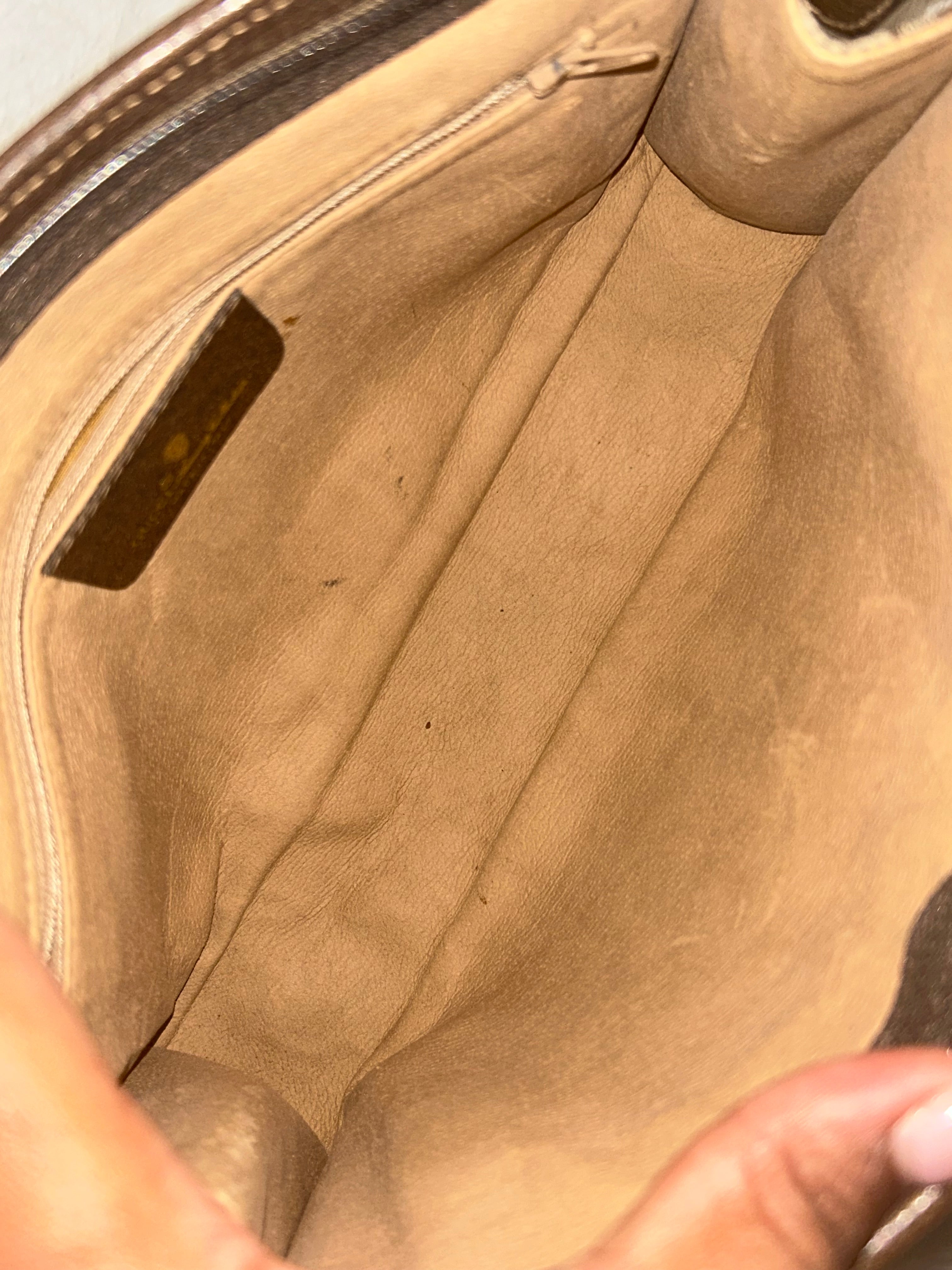 Gucci Vintage GG Canvas Clutch