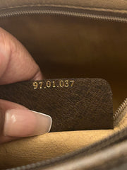 Gucci Vintage GG Canvas Clutch