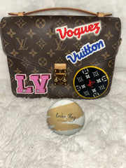 LV Monogram Patches Pochette Metis
