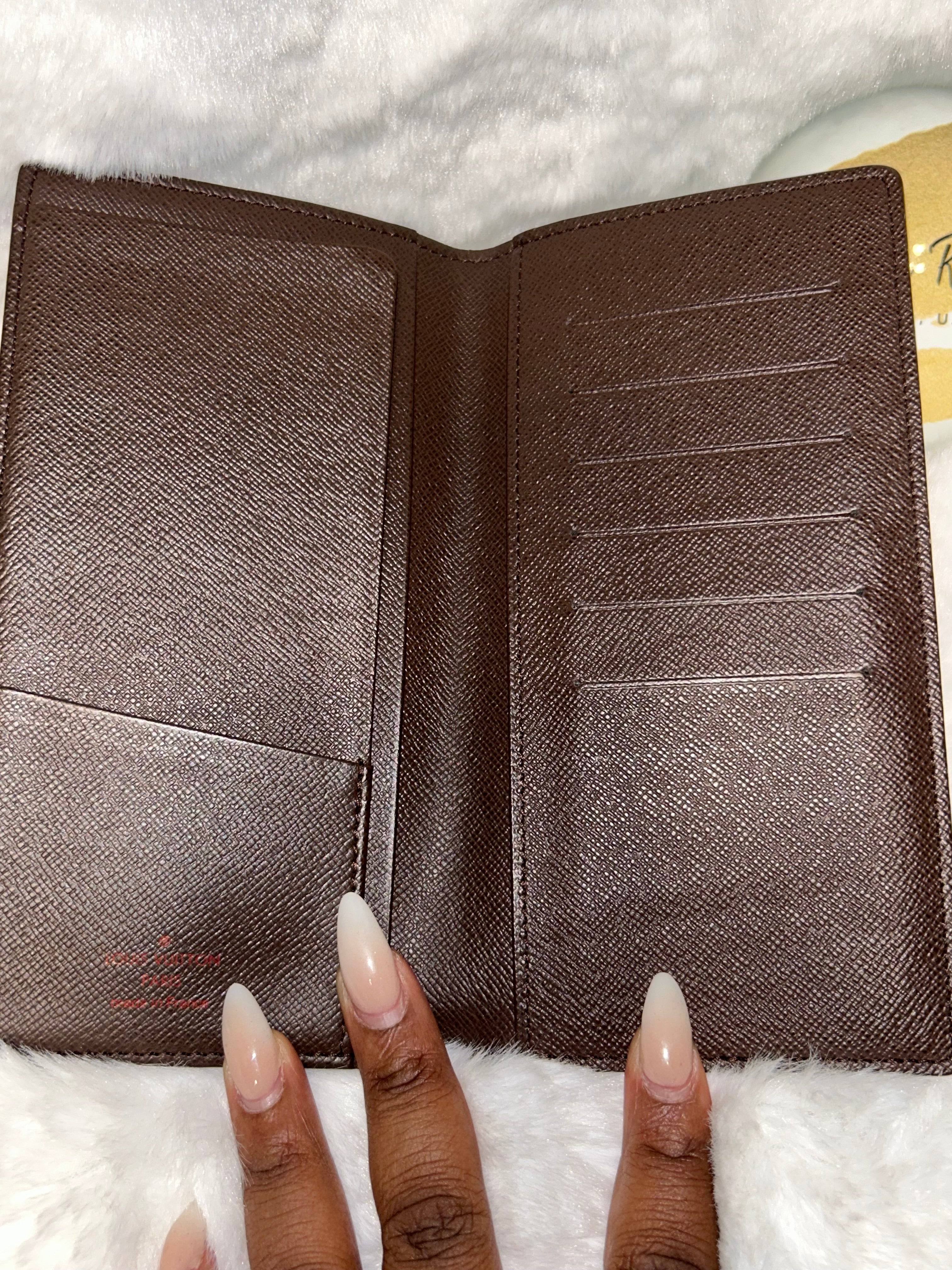 LV Damier Ebene Bifold Wallet