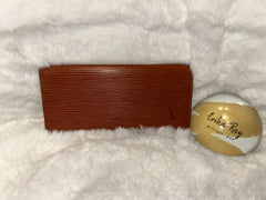 LV Brown Epi Long Wallet