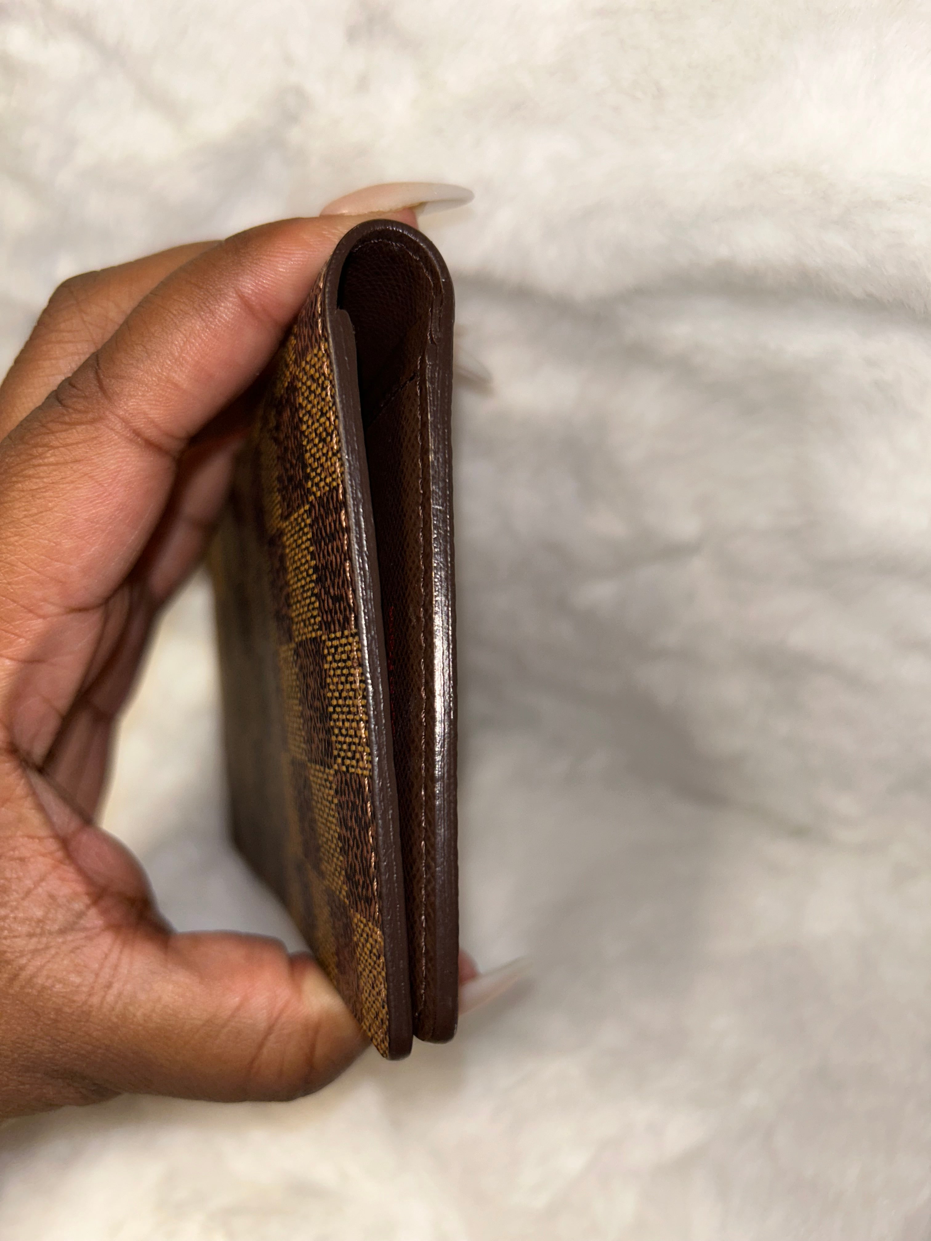 LV Damier Ebene Bifold Wallet