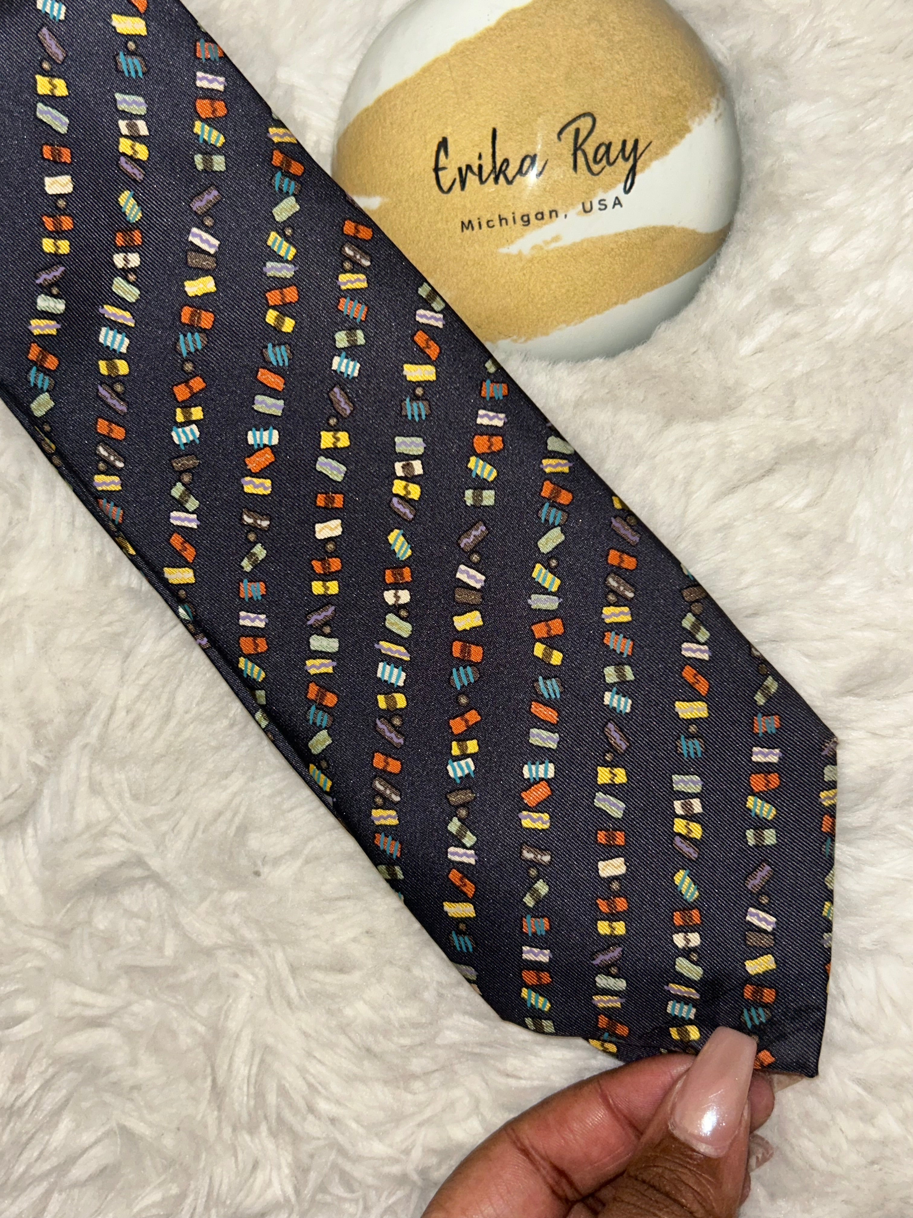Hermes Silk Tie