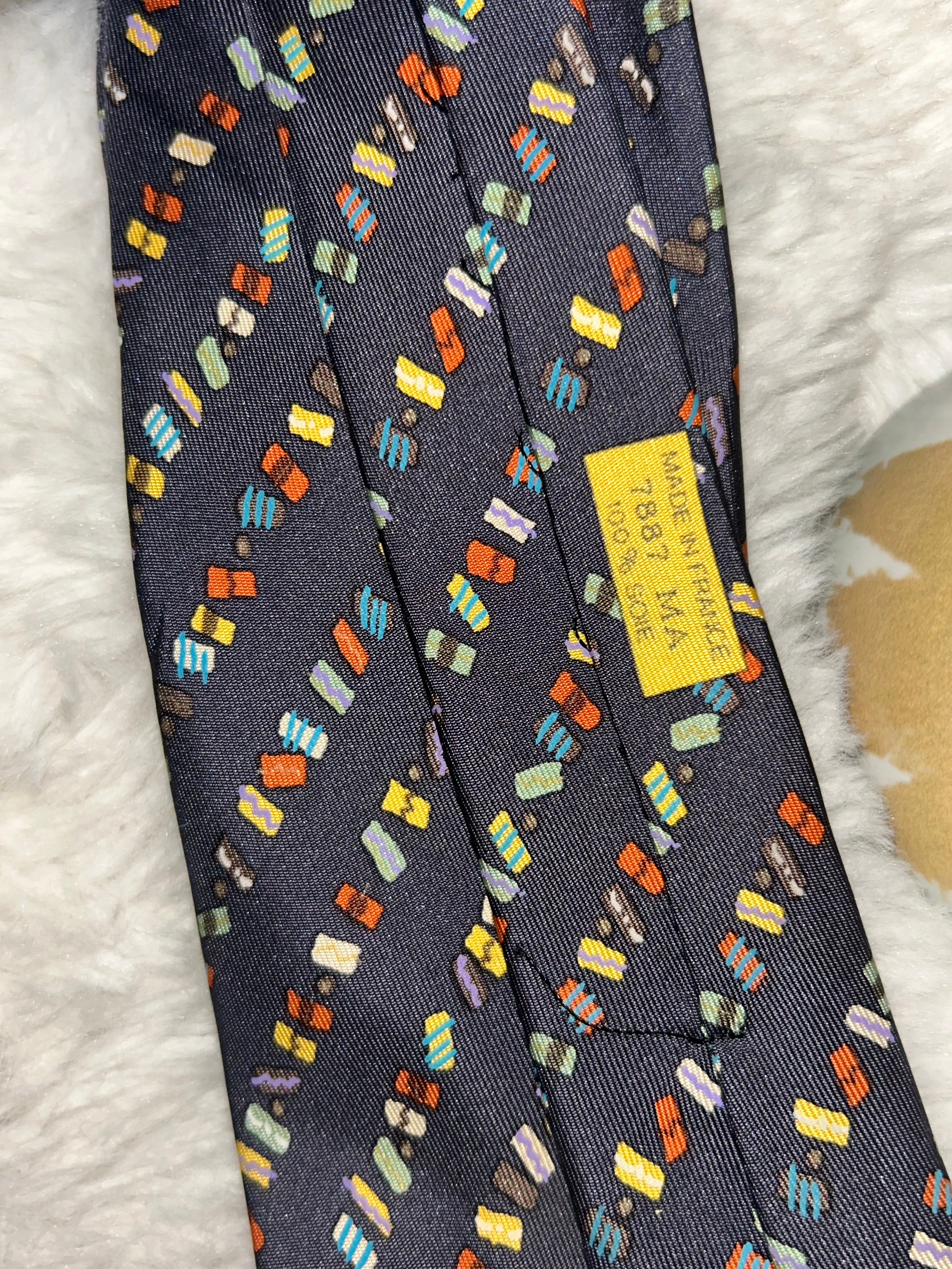 Hermes Silk Tie