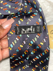 Hermes Silk Tie