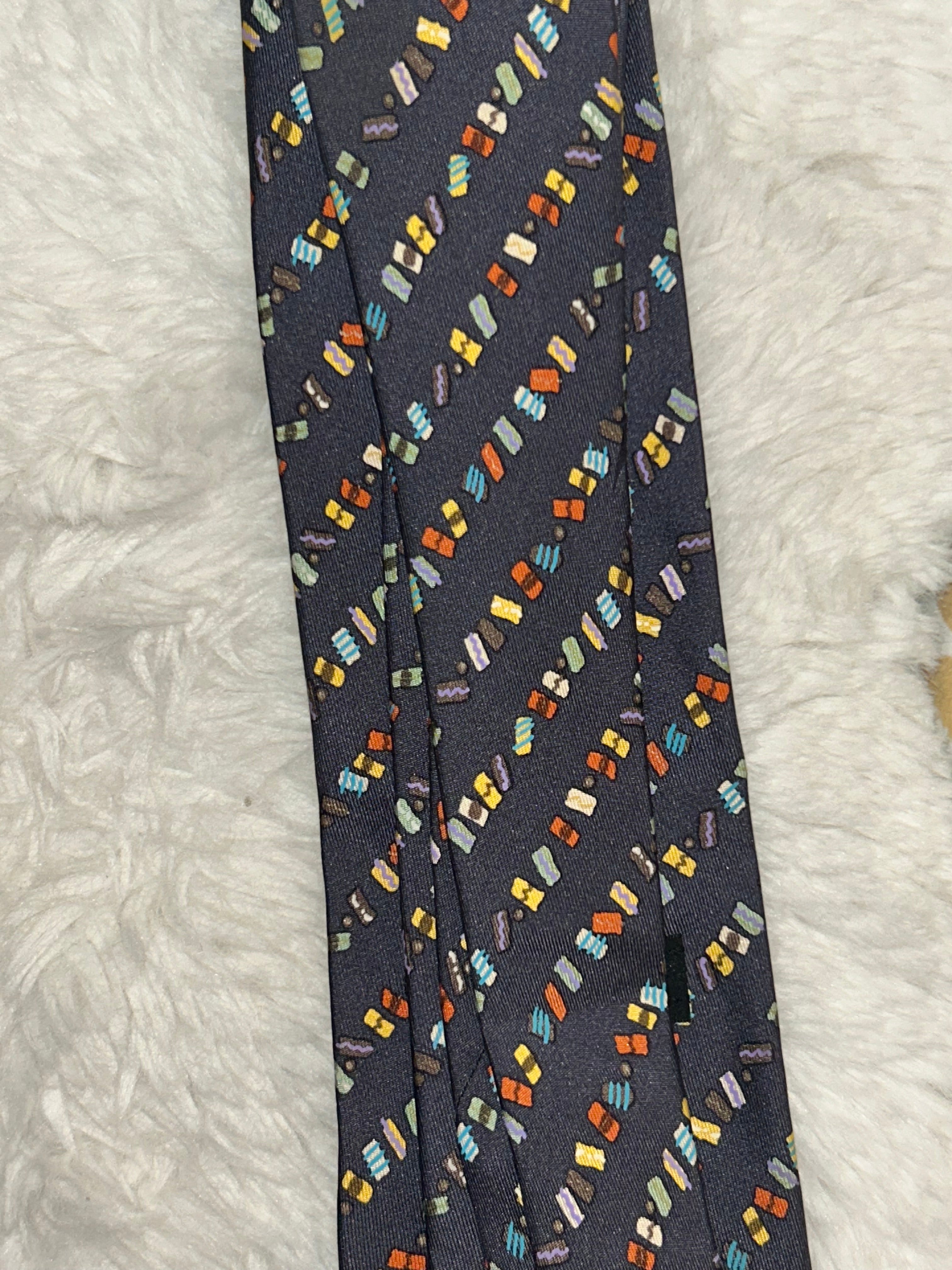 Hermes Silk Tie