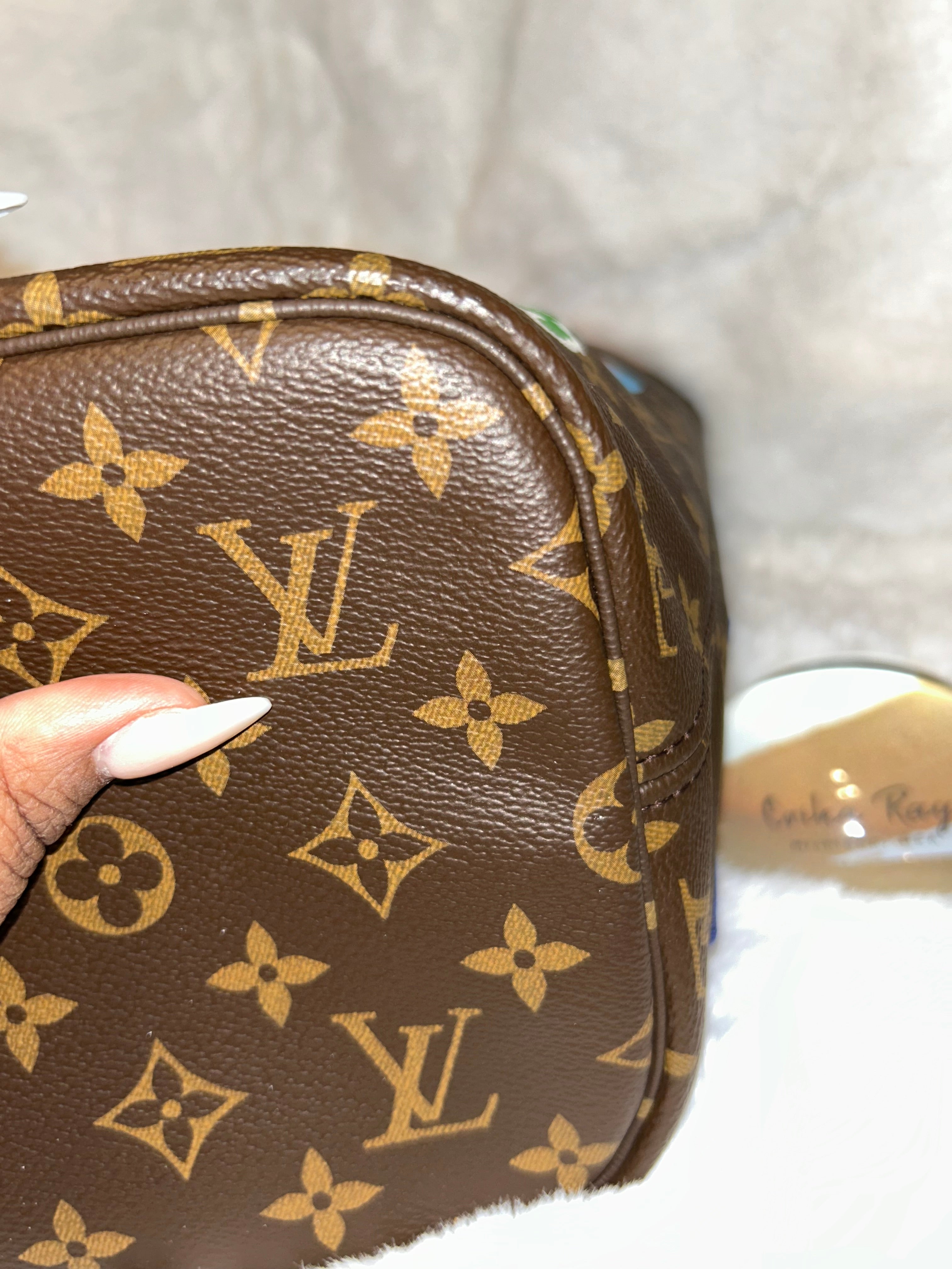 LV Limited Edition Patches Neverfull MM