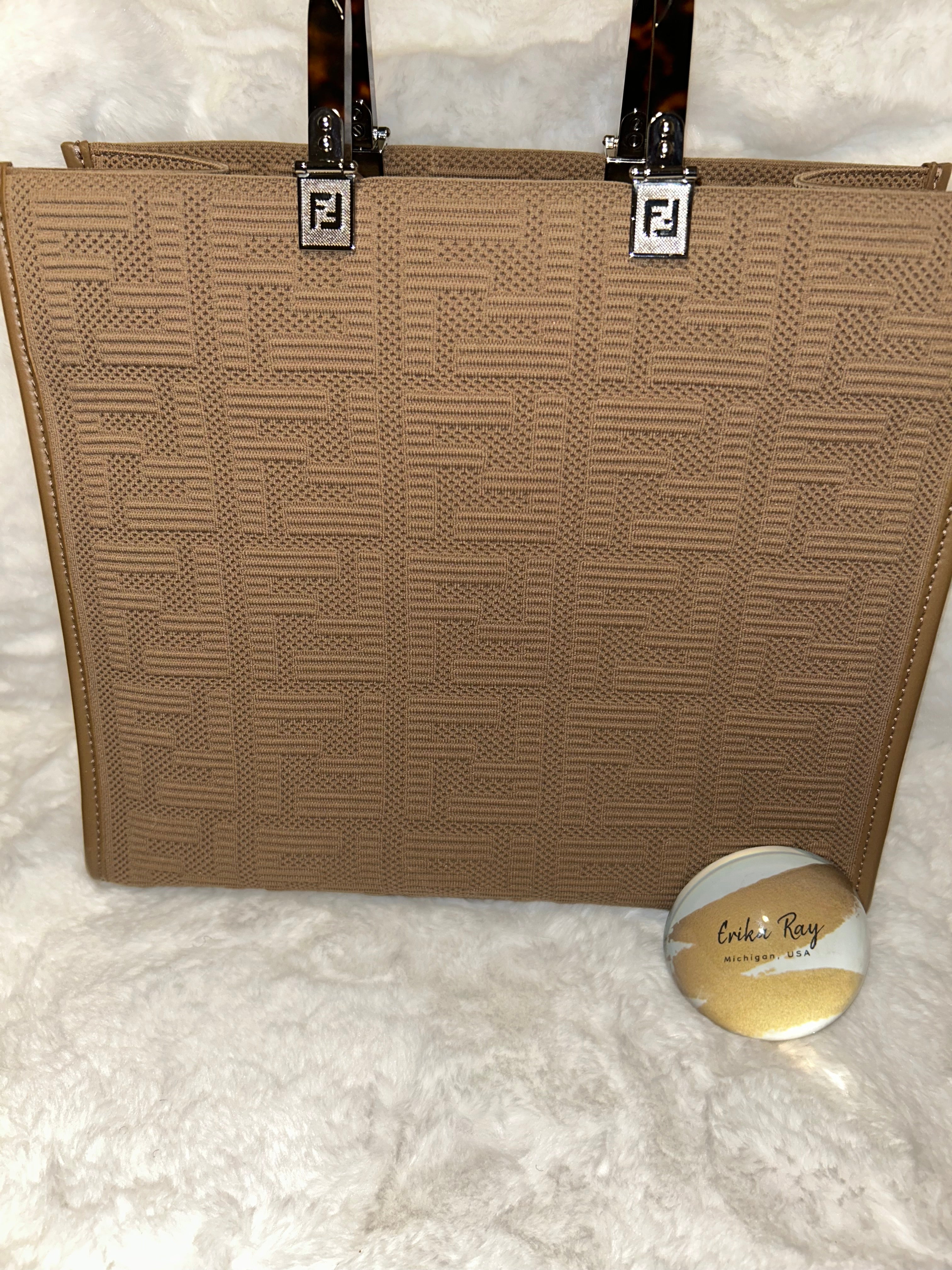 Fendi Fabric Sunshine Tote