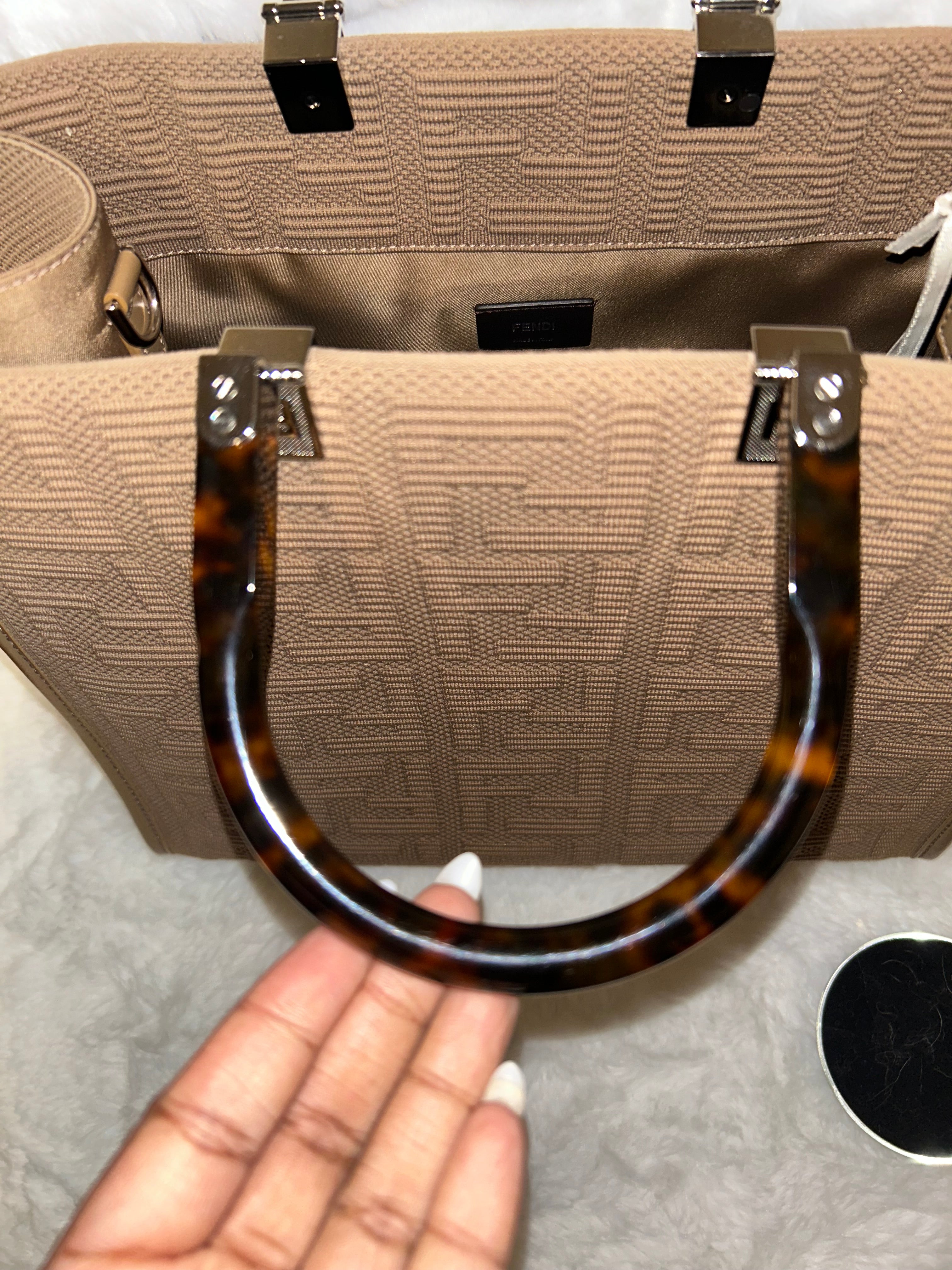 Fendi Fabric Sunshine Tote