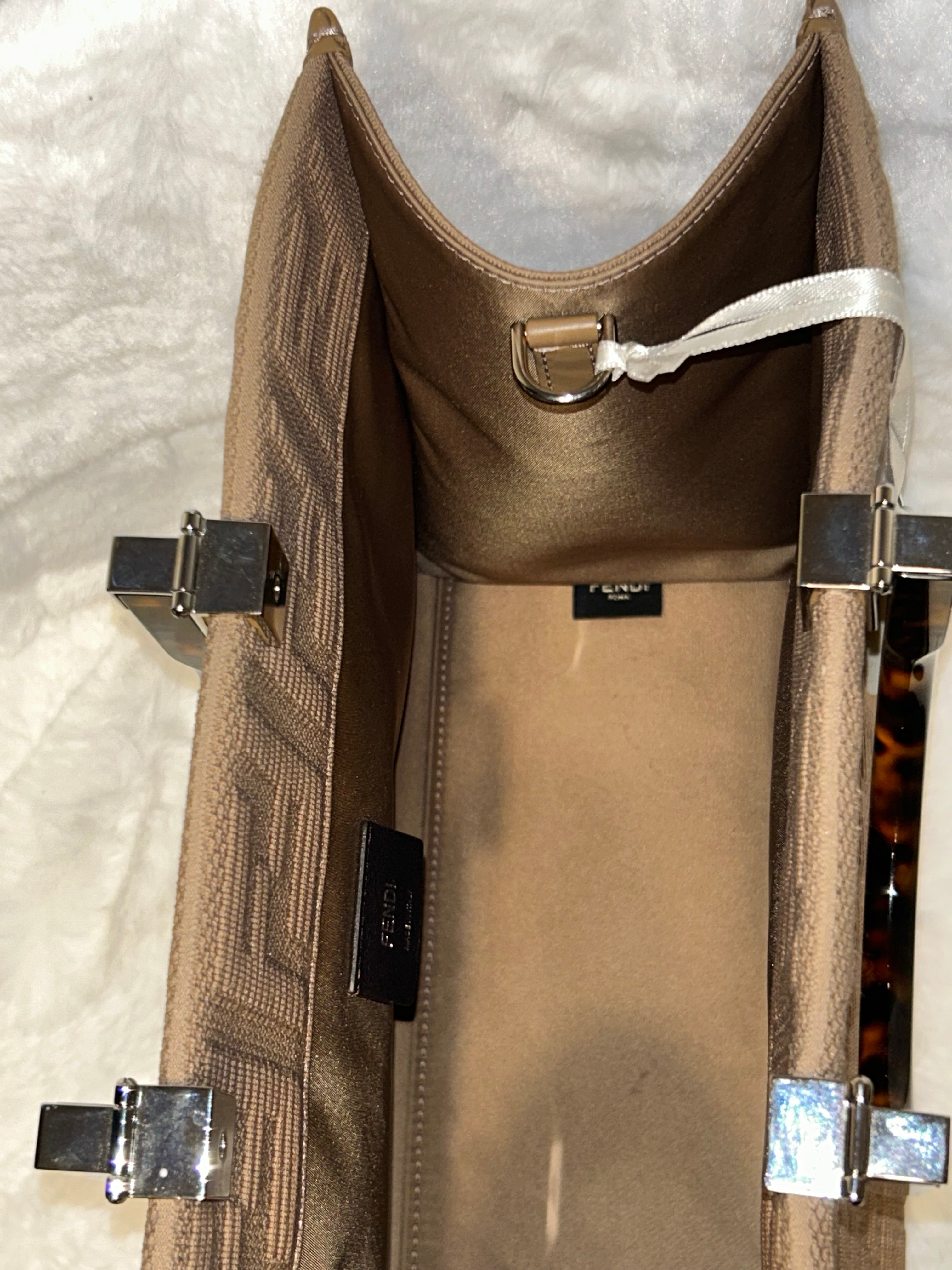 Fendi Fabric Sunshine Tote